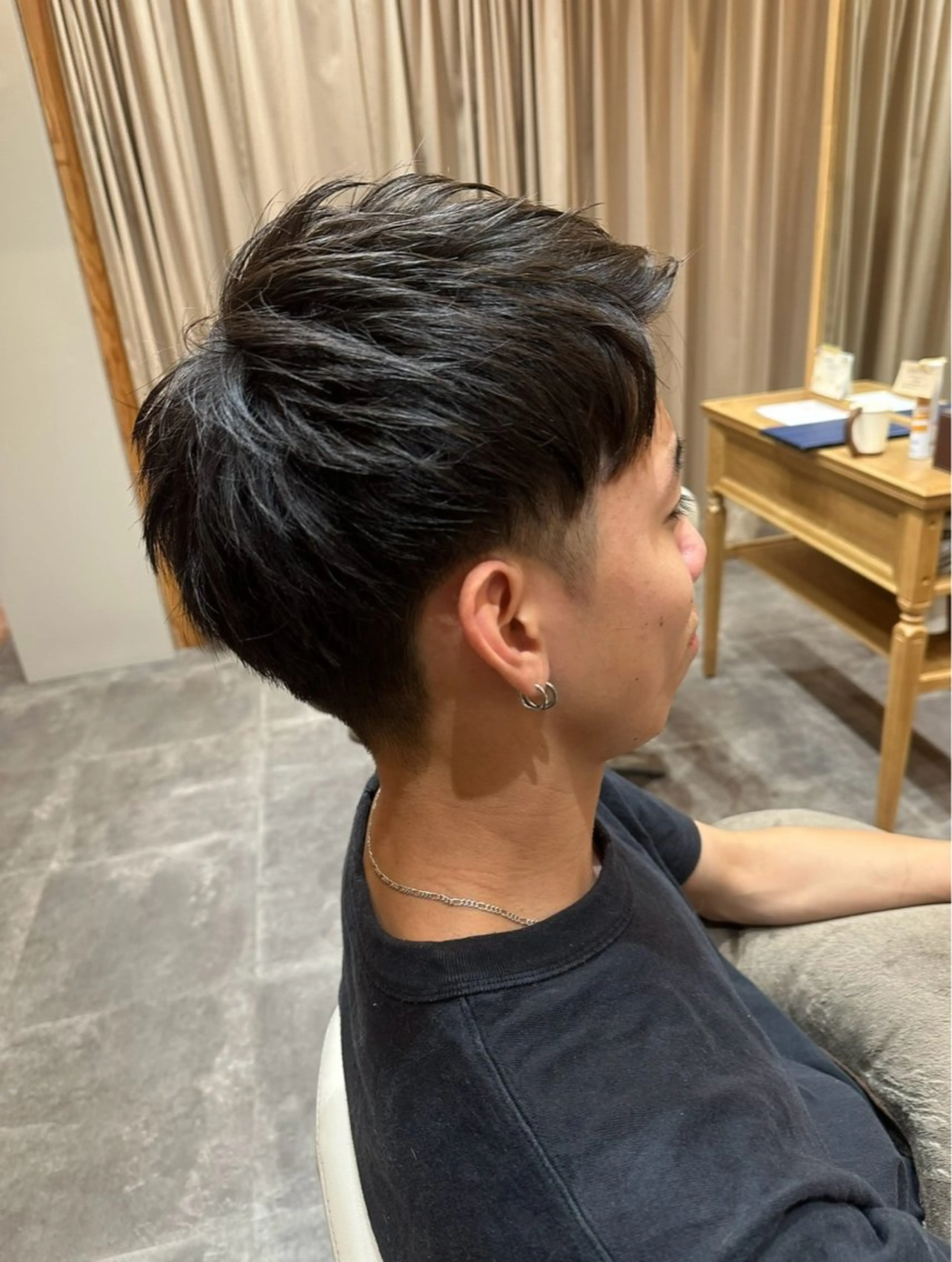 ショート メンズ カット 伊藤 聖也のヘアスタイル