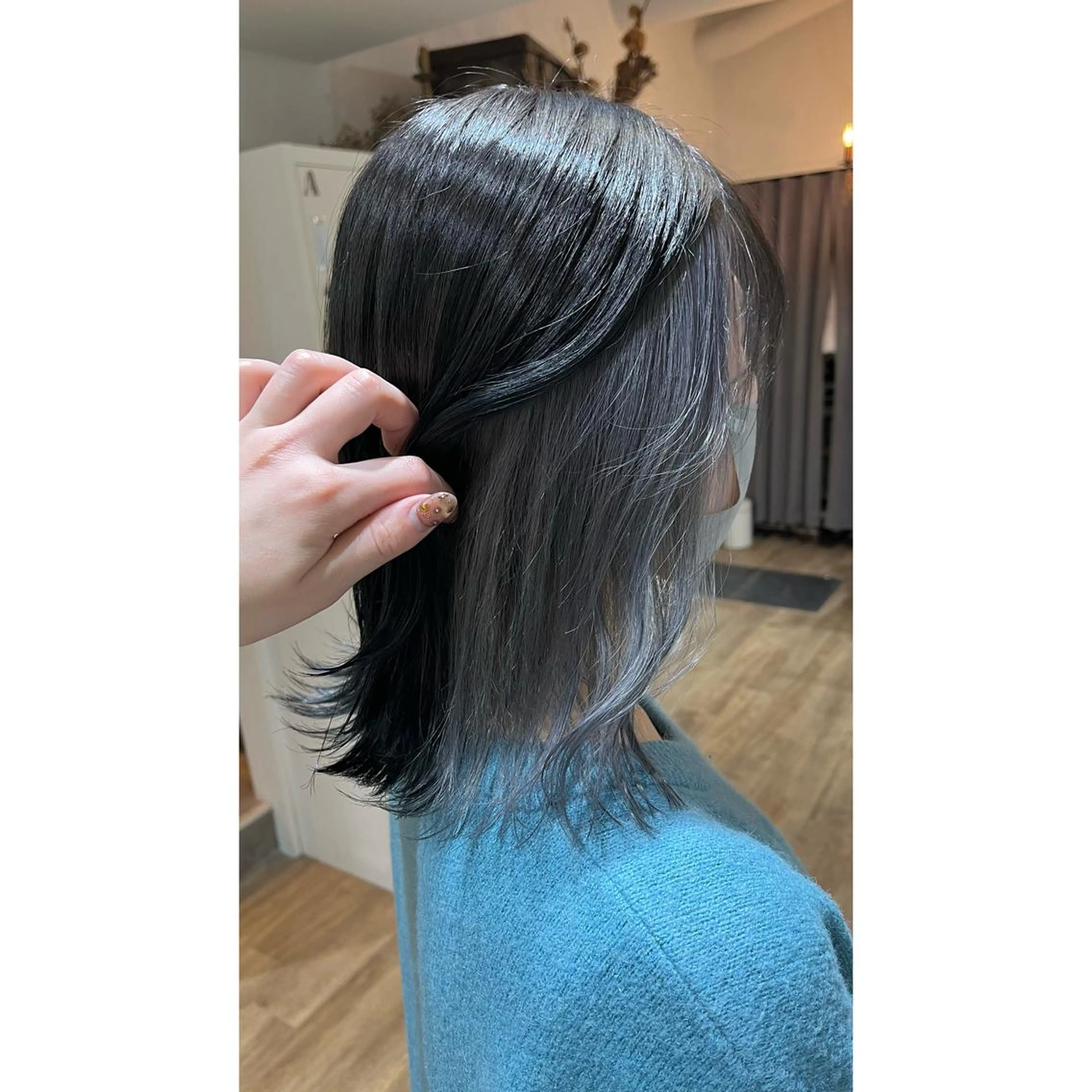 ミディアム カラー ヘアカラー トリートメント 梅田/髪質改善カラー ❄︎ mikiのヘアスタイル