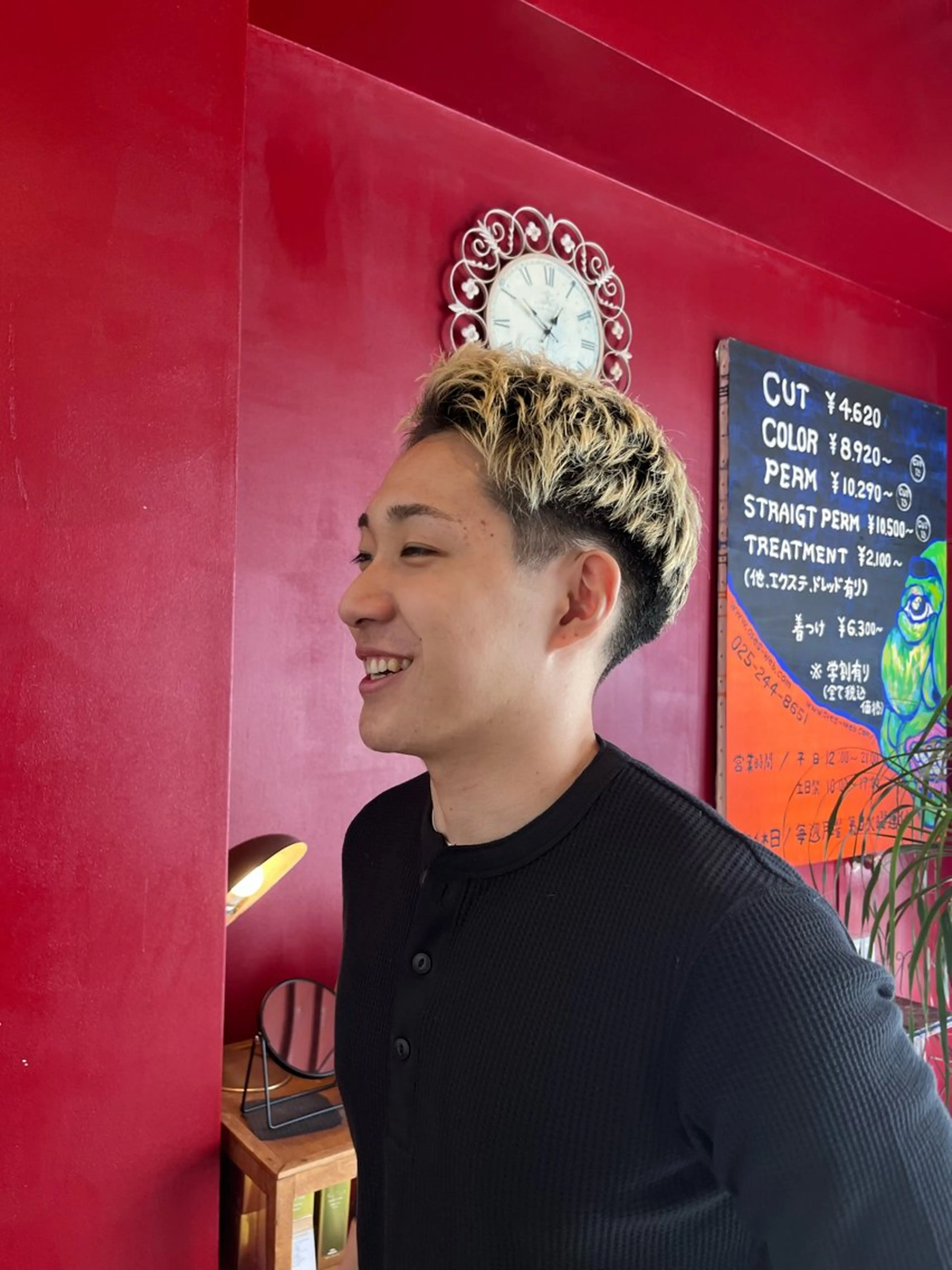 ショート メンズ カット トイ ハルトのヘアスタイル