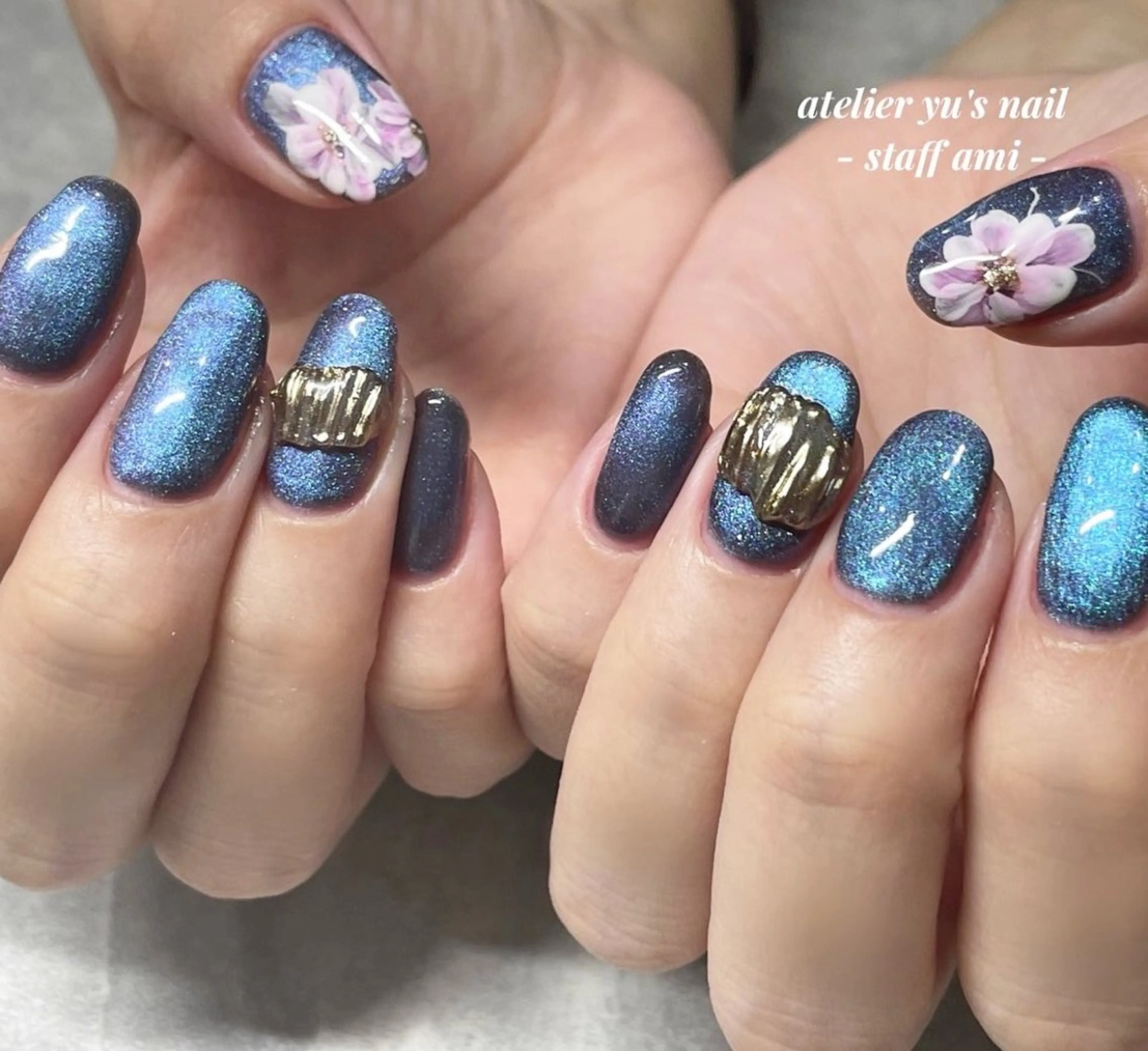 ネイル ハンドネイル ハンドケア atelier yu's nailのネイルデザイン