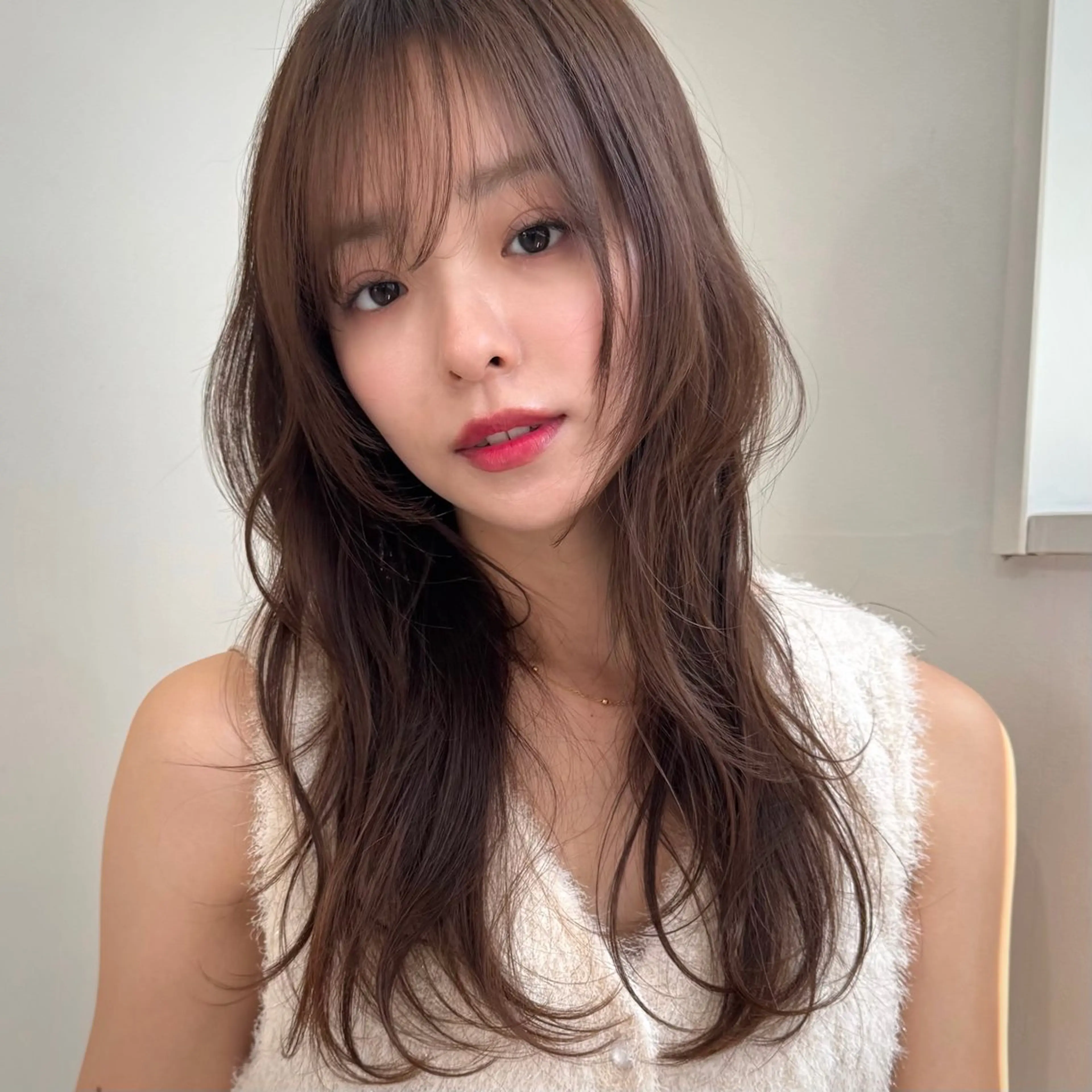 【 ミニモ限定価格 】似合わせ🤍カット＋シルク艶カラー＋1stepトリートメント♩の写真