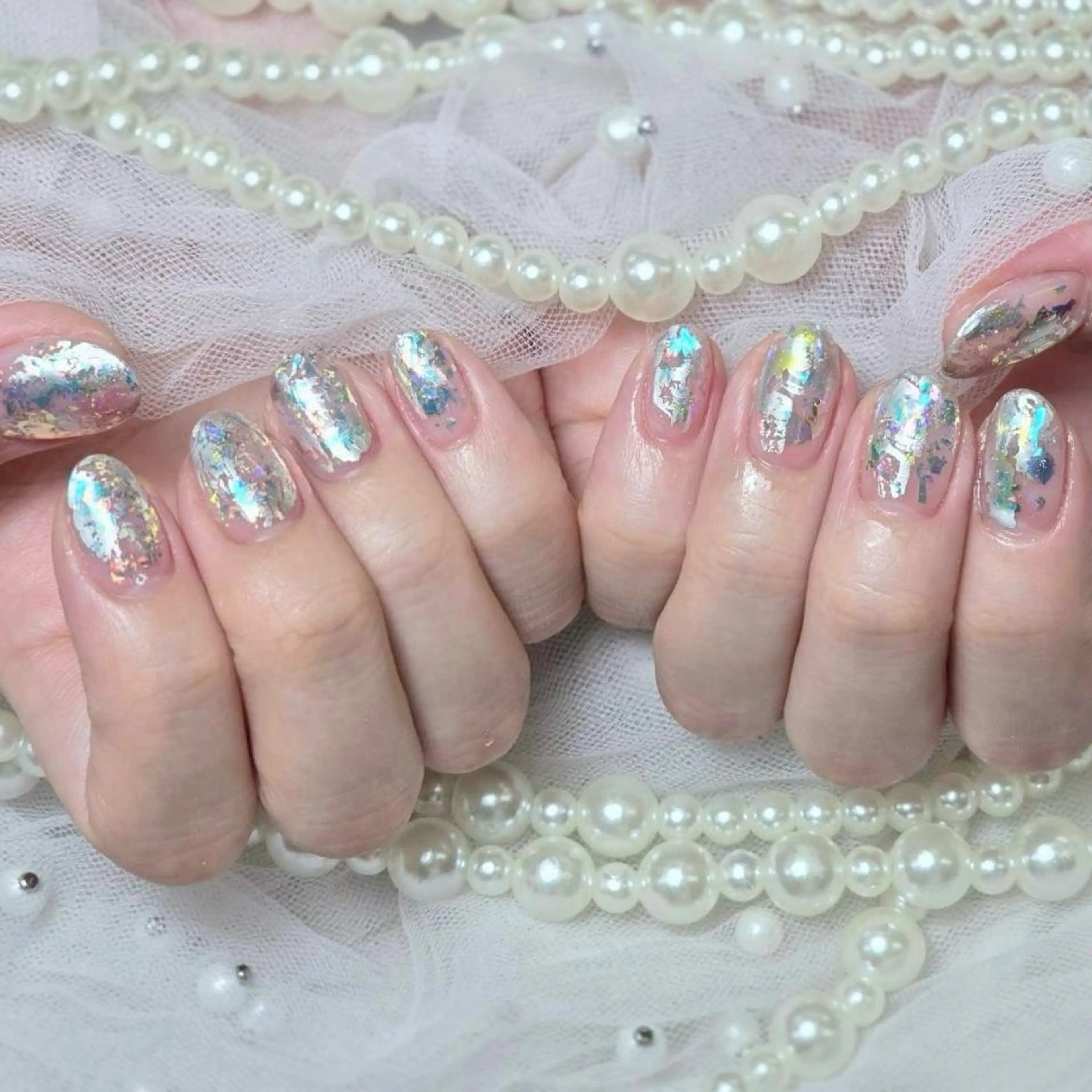 ネイル クリアネイル ニュアンスネイル シンプルネイル ハンドネイル Nail lieNのネイルデザイン