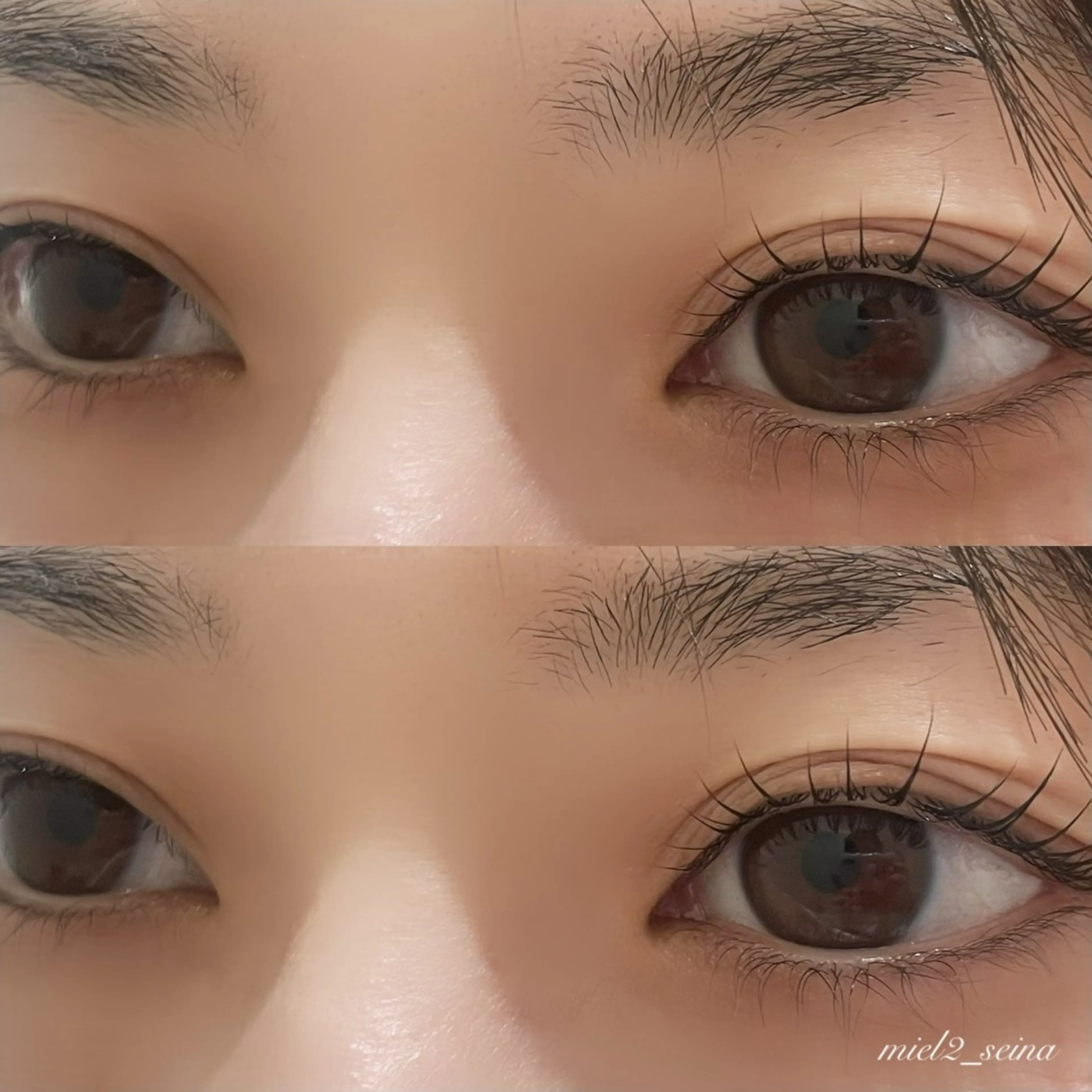 マツエク・マツパ miel_ seinaのマツエク・マツパデザイン