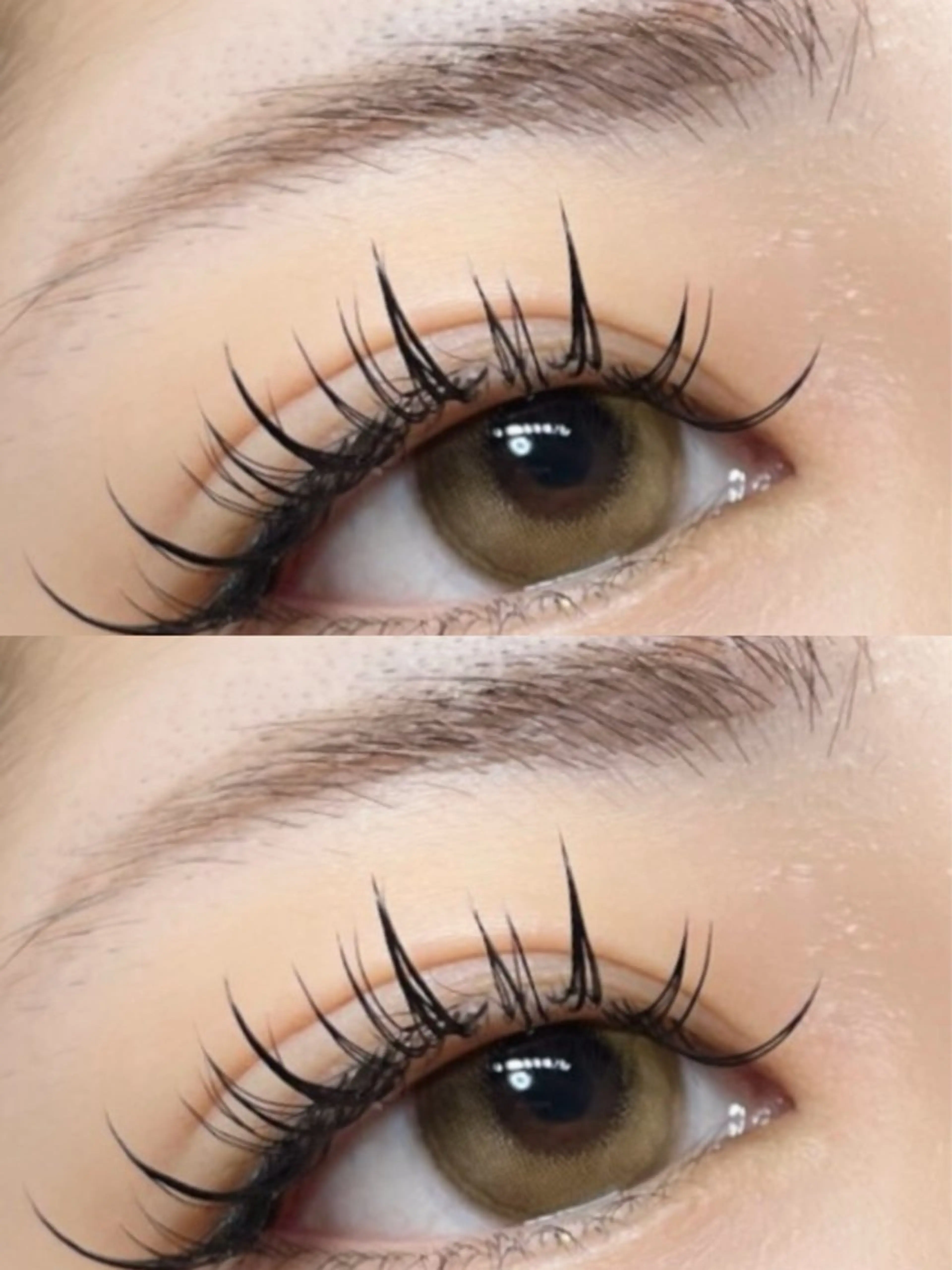 新規マツエク高持続🔥バインドロック/ダプルフラットラッシュ80束(160本)💫の写真