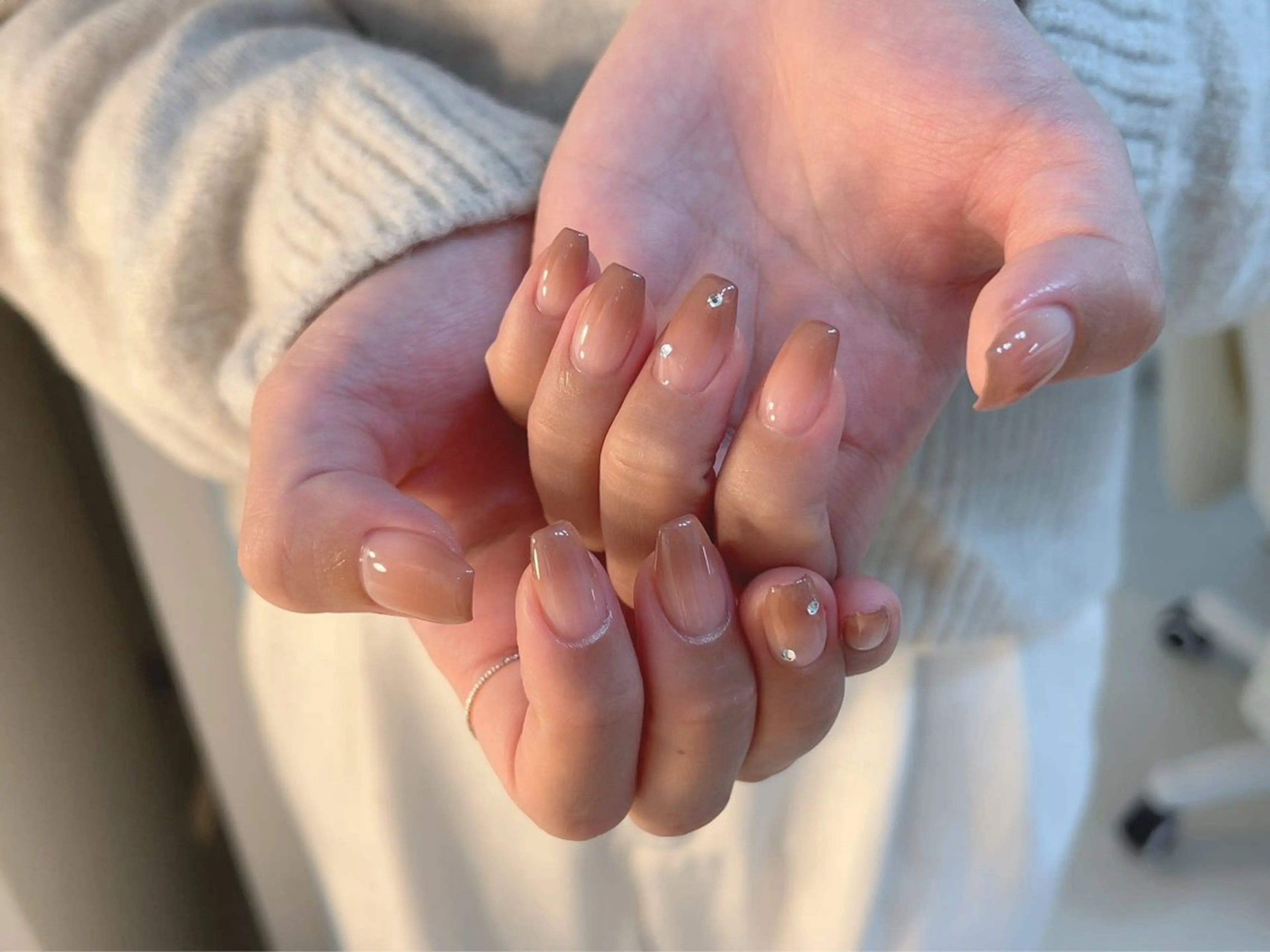 ネイル グラデーション ハンドネイル L&Y Nail salonのネイルデザイン