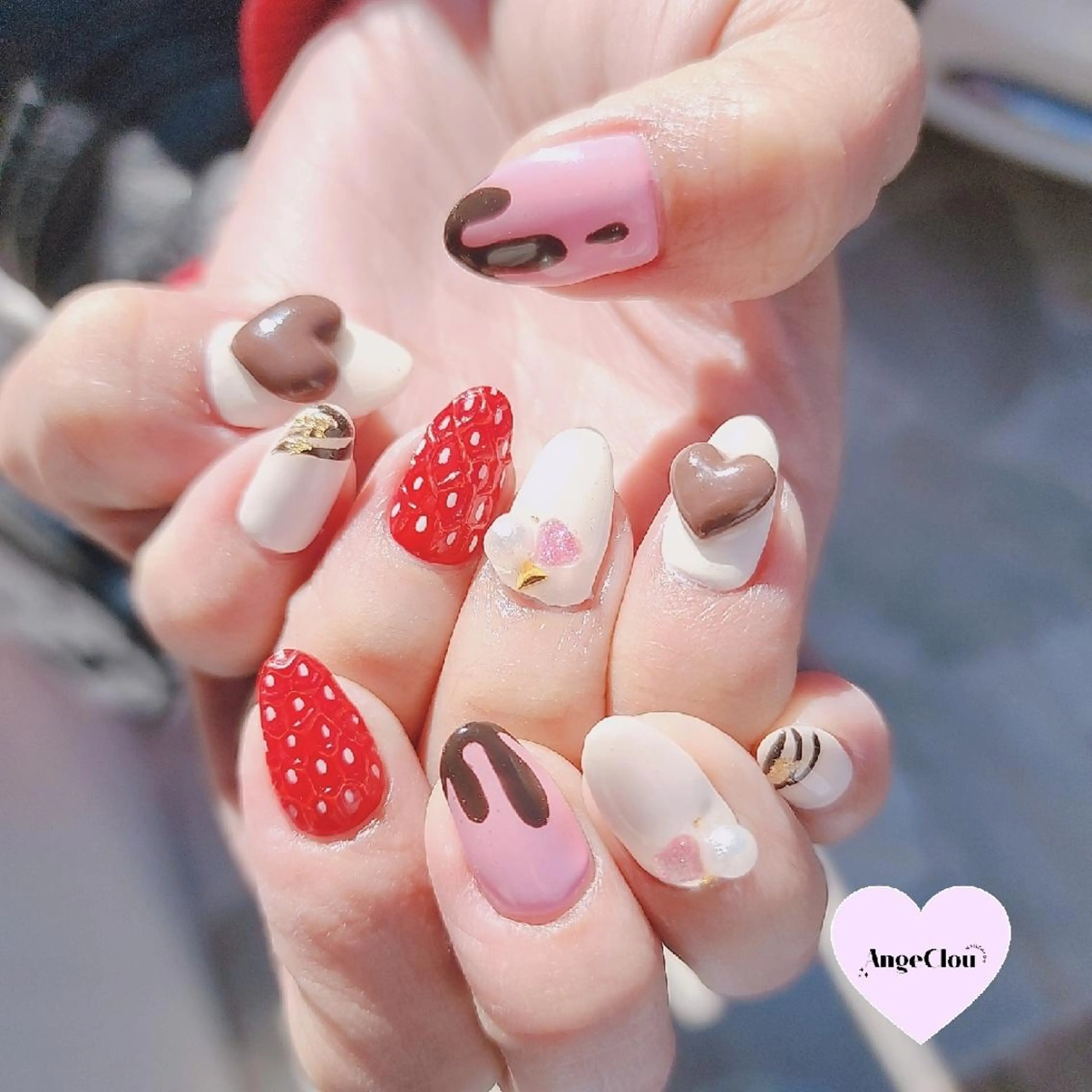 ネイル ハンドネイル Runanail.☽ 鶴ヶ峰　naruのネイルデザイン