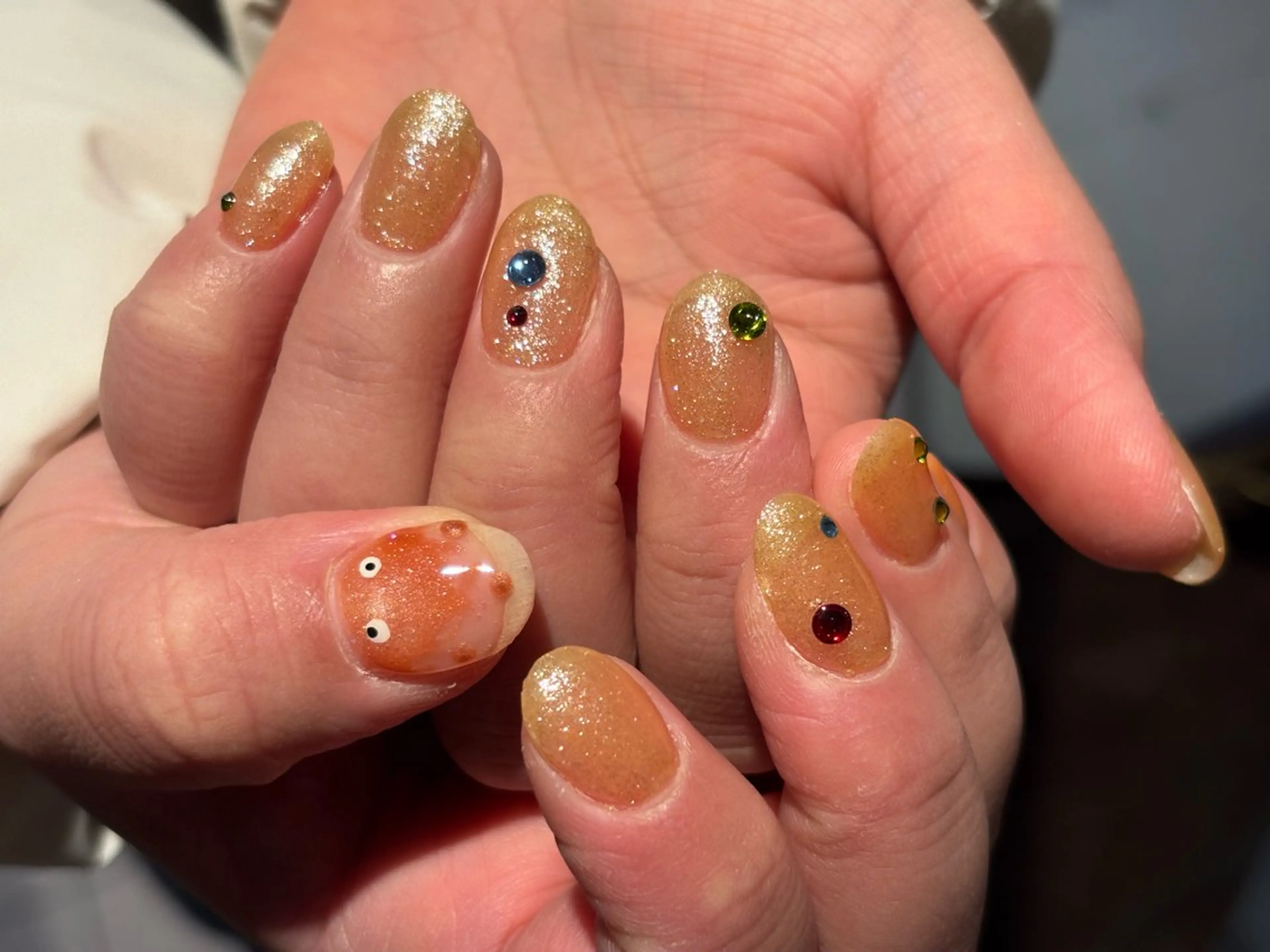 ネイル ハンドネイル 祇園 彩寧のネイルデザイン