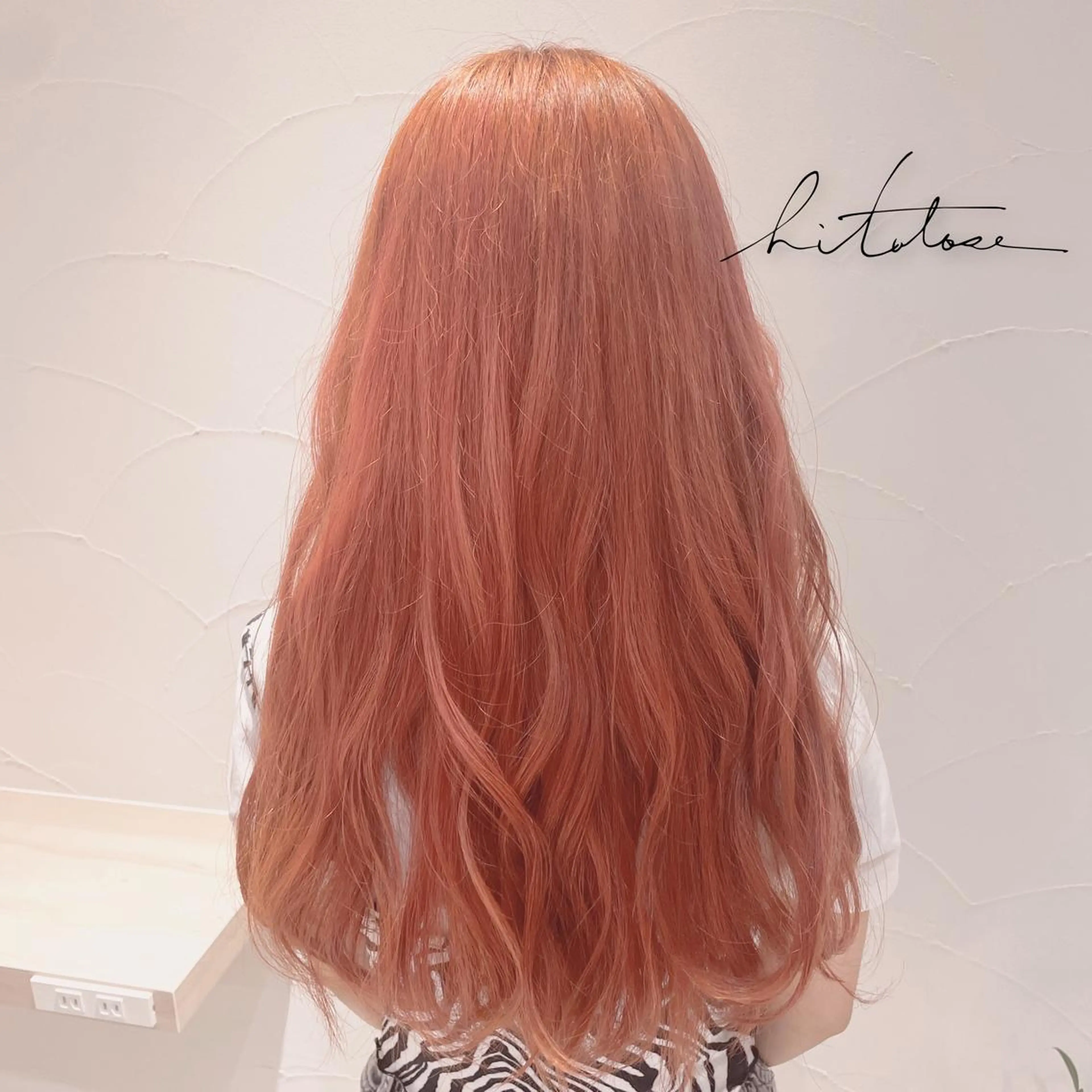 セミロング カット ヘアカラー Hitotose代表 中島和樹のヘアスタイル