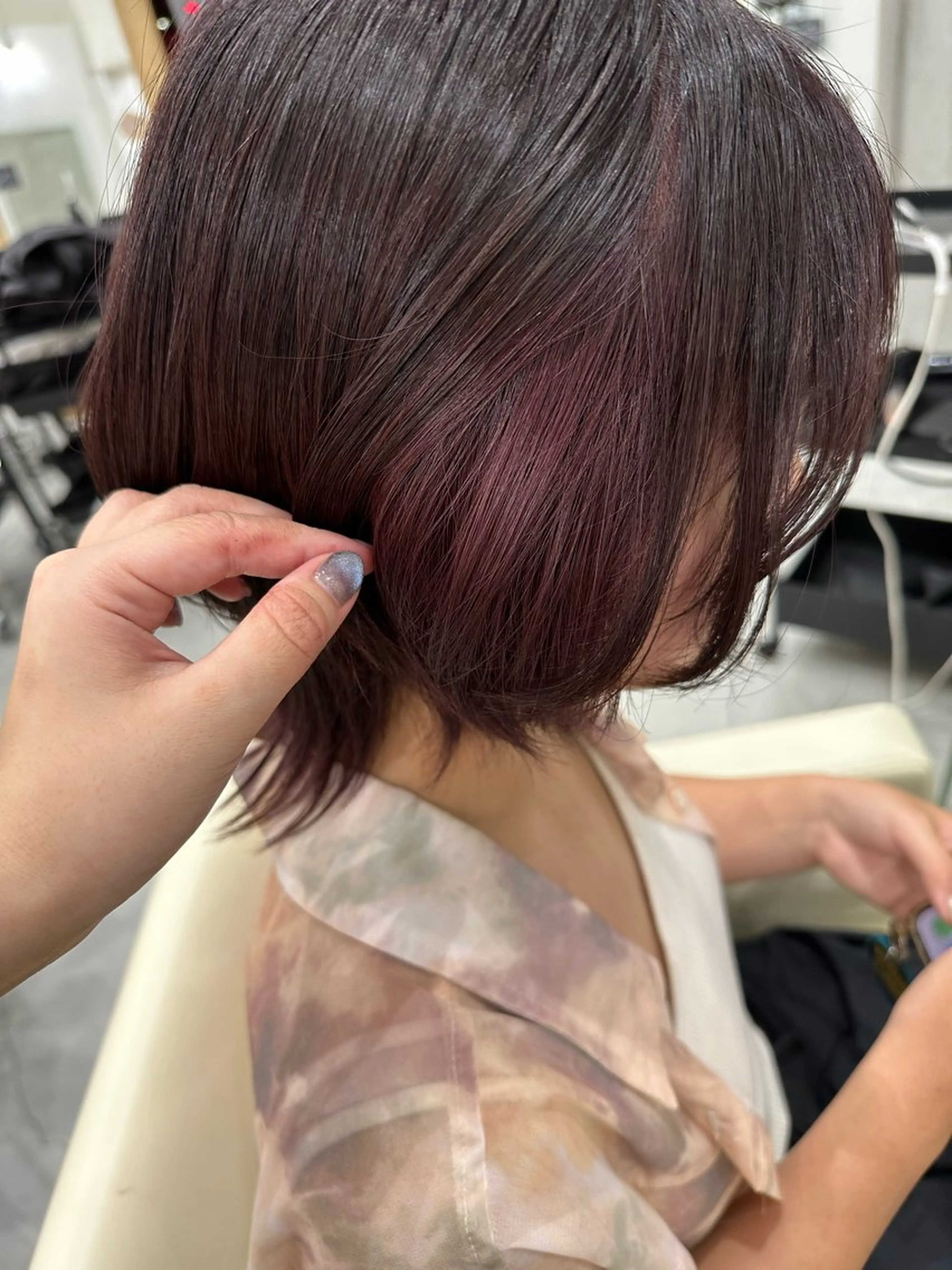 ショート カラー さあや 【透け感/艶感】のヘアスタイル