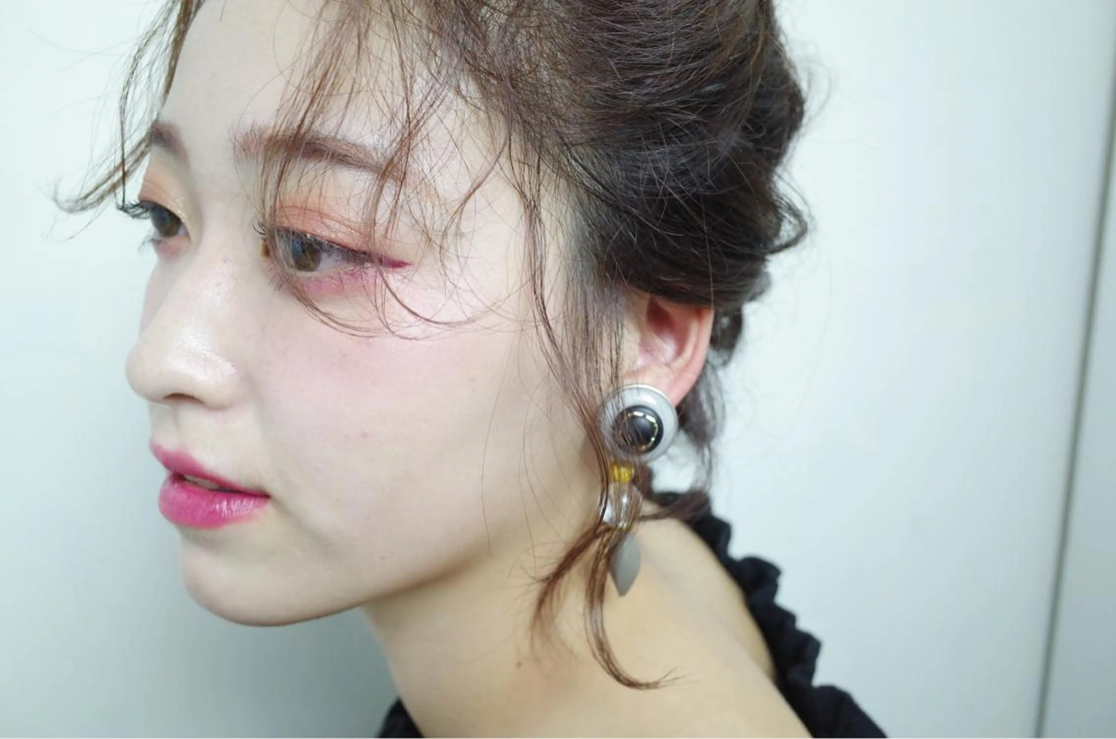 ショート パーマ ヘアアレンジ 川上 智汐のヘアスタイル