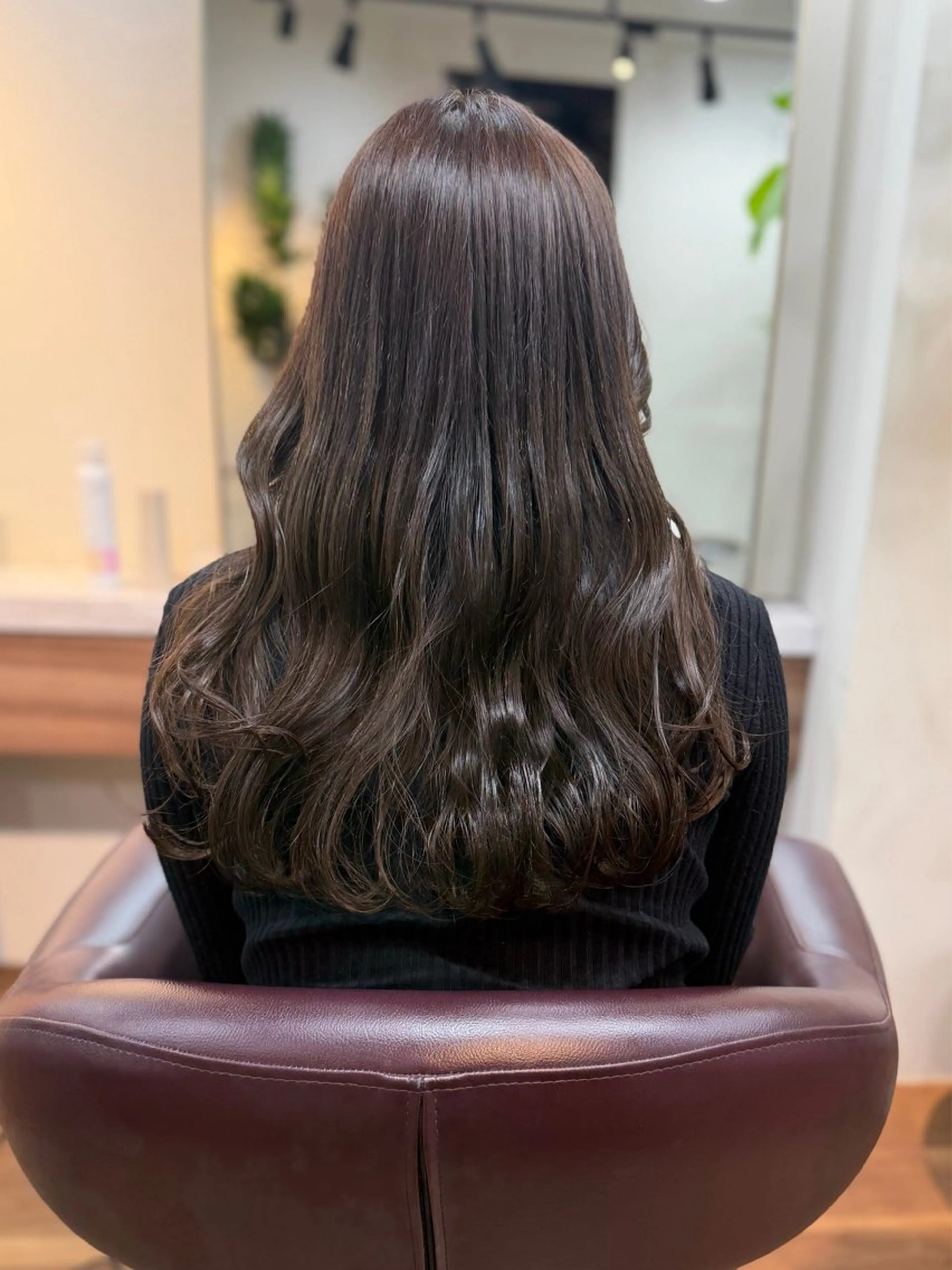 ロング カラー ベージュカラー オリーブベージュ ヘアカラー トリートメント みさき ♡のヘアスタイル