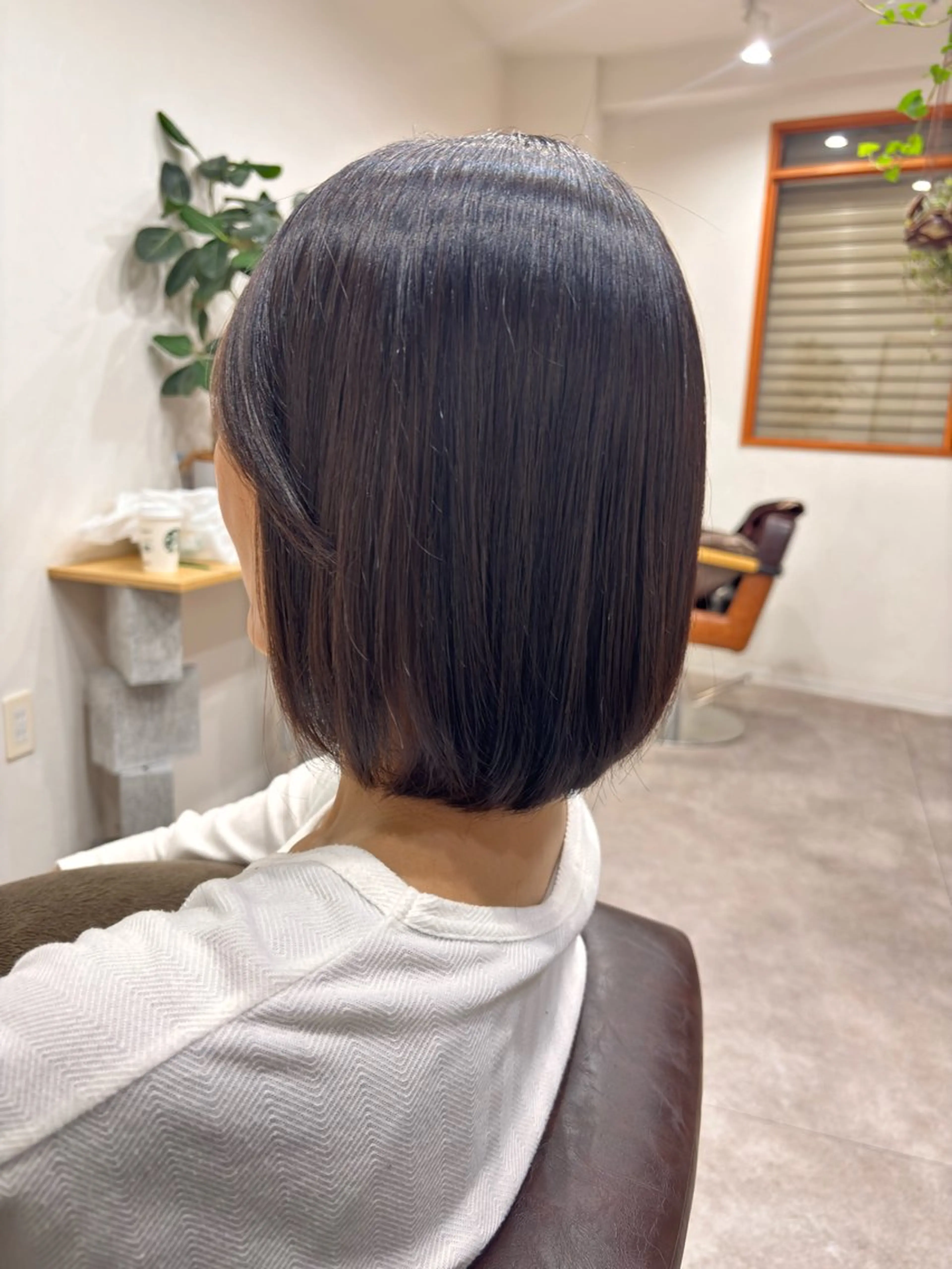 ミディアム ボブ 髪質改善 ⚪︎ YUNAのヘアスタイル