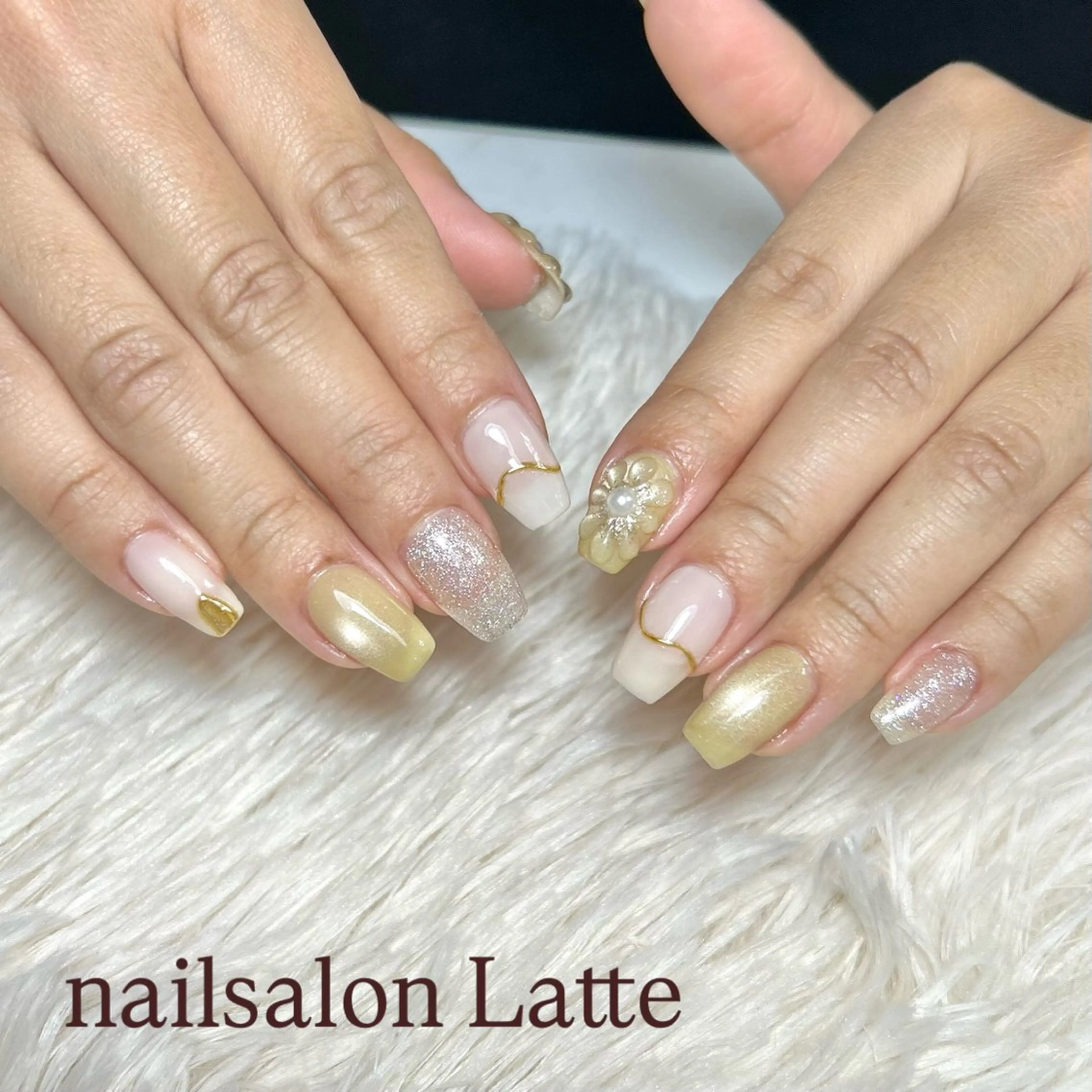 ネイル Nailsalon Latteのネイルデザイン