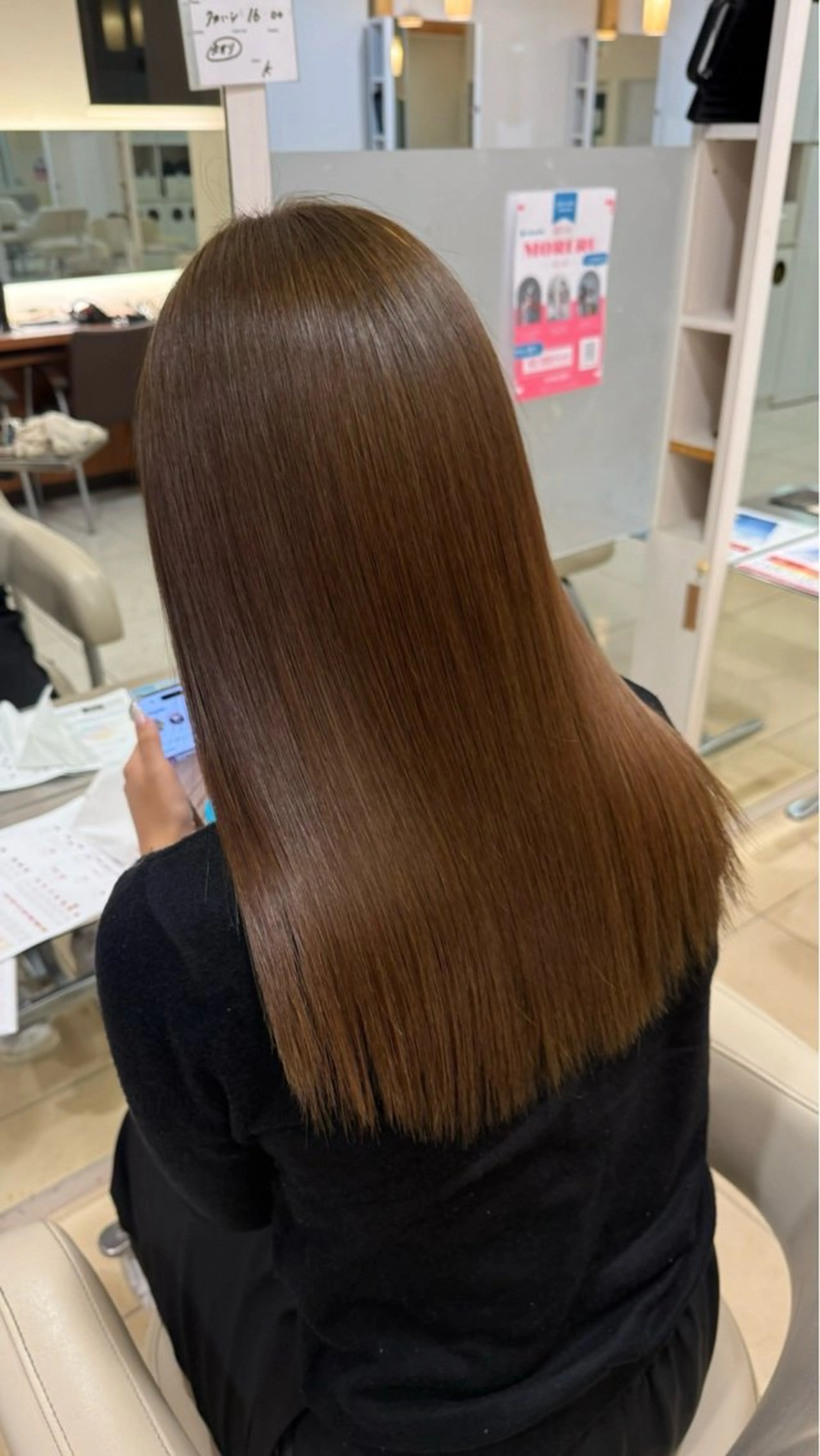 カラー ヘアカラー 長野 愛のヘアスタイル