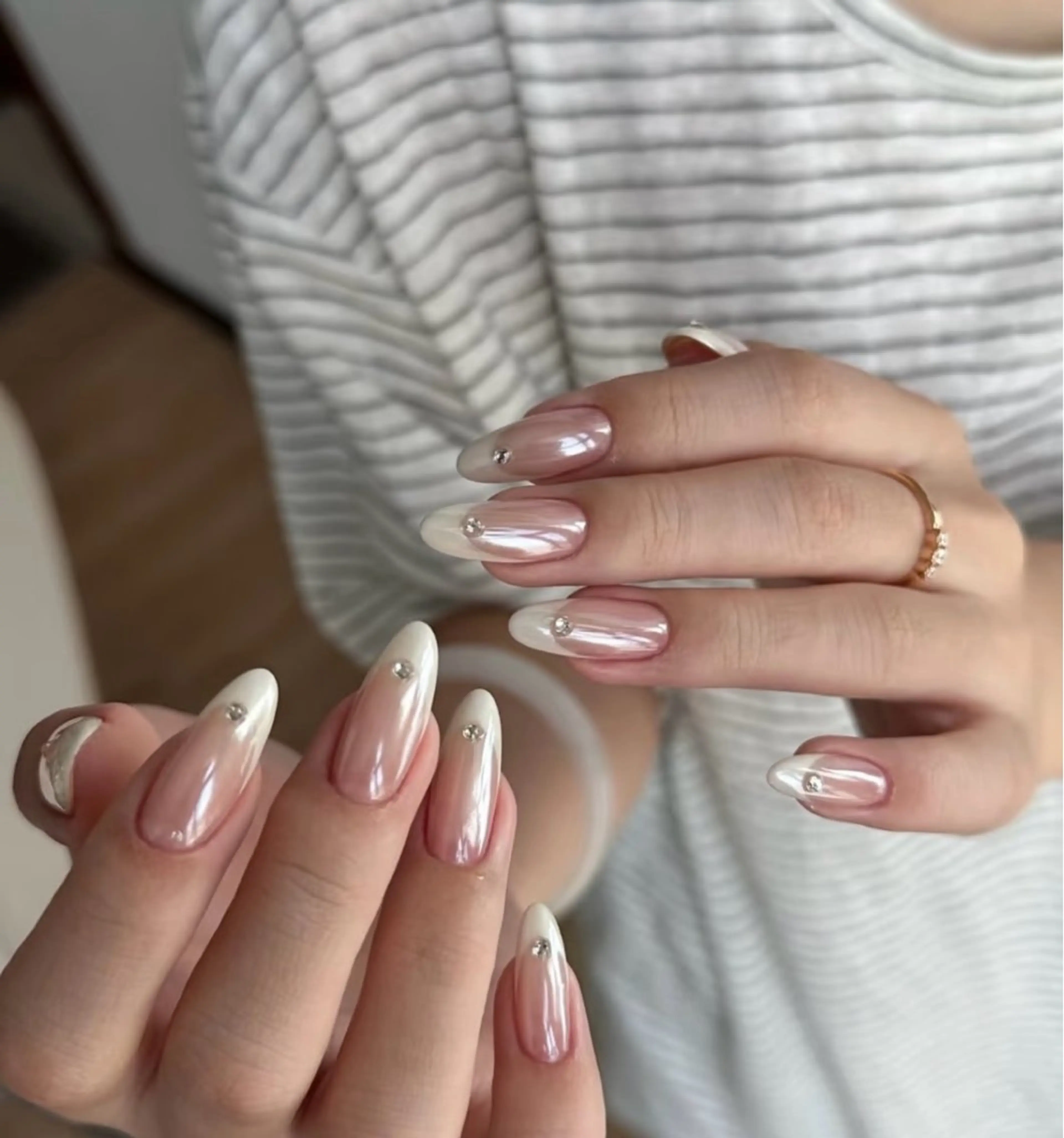 ネイル ハンドネイル キン グミのネイルデザイン