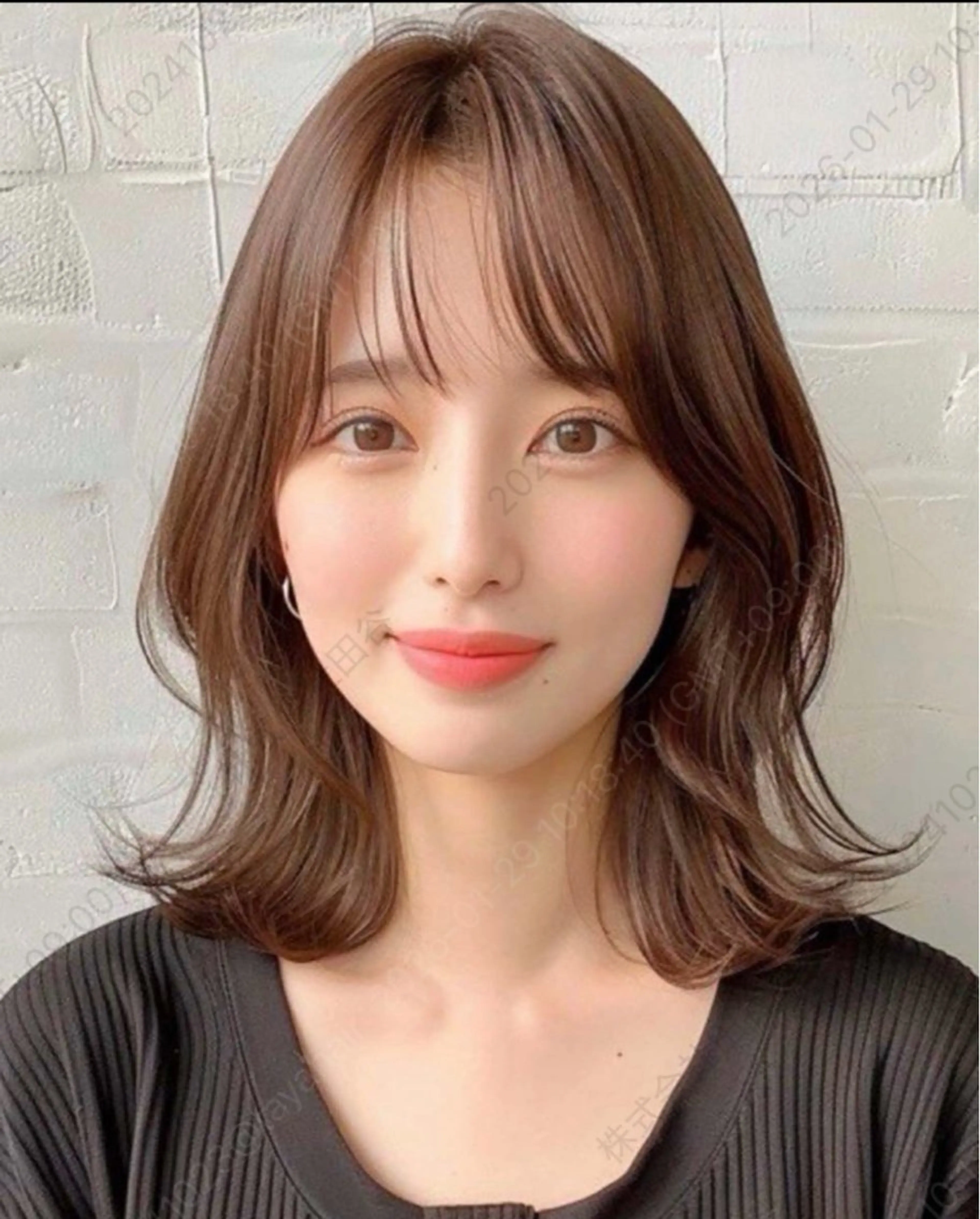 ✂️ミディアム くびれスタイル(画像参照)➕オージュアトリートメント付き🧴‎🤍(木金土日限定)の写真