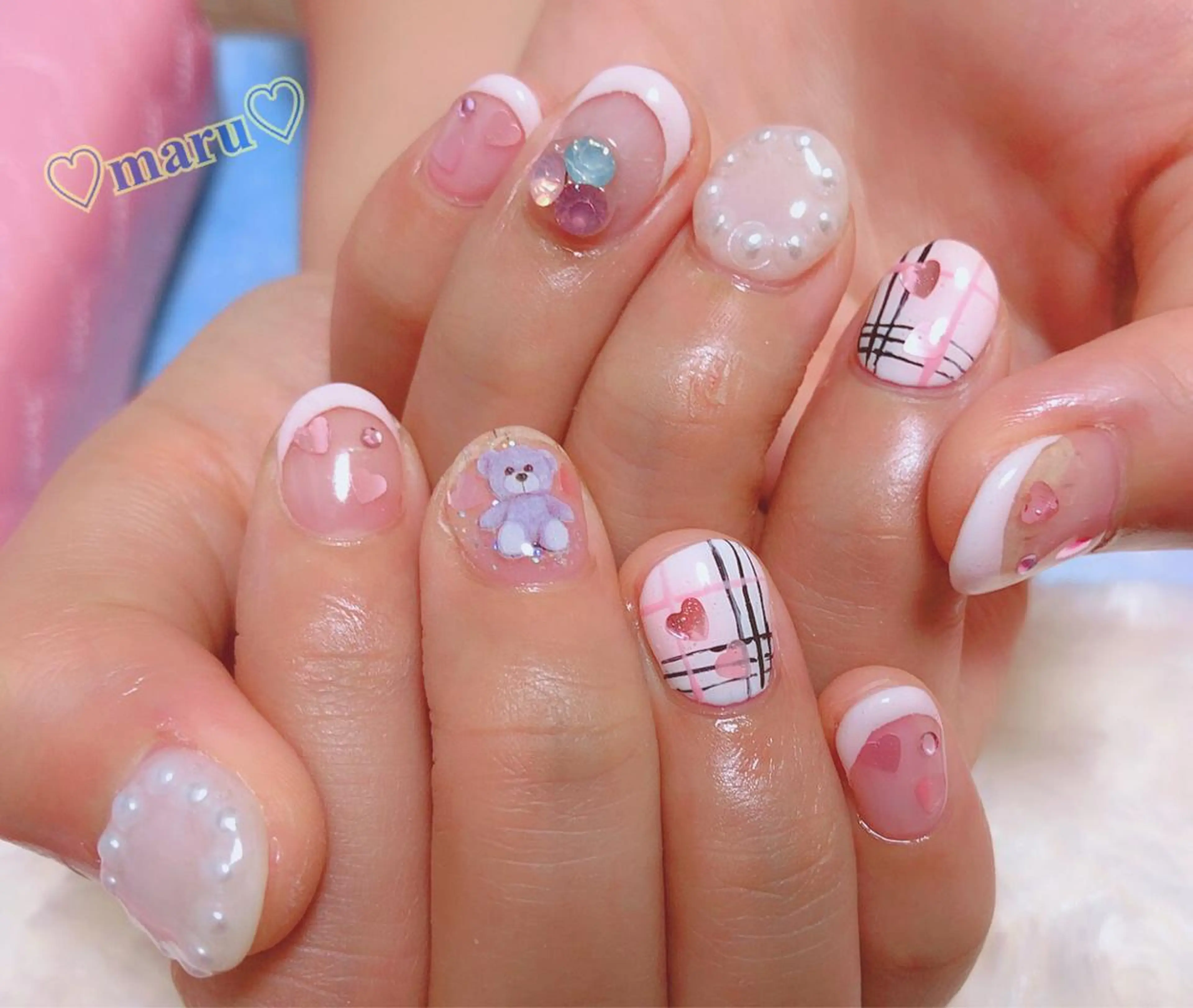 ネイル ハンドネイル フットネイル まるみ♡7/1〜値上 げ致します(>_<)のその他イメージ