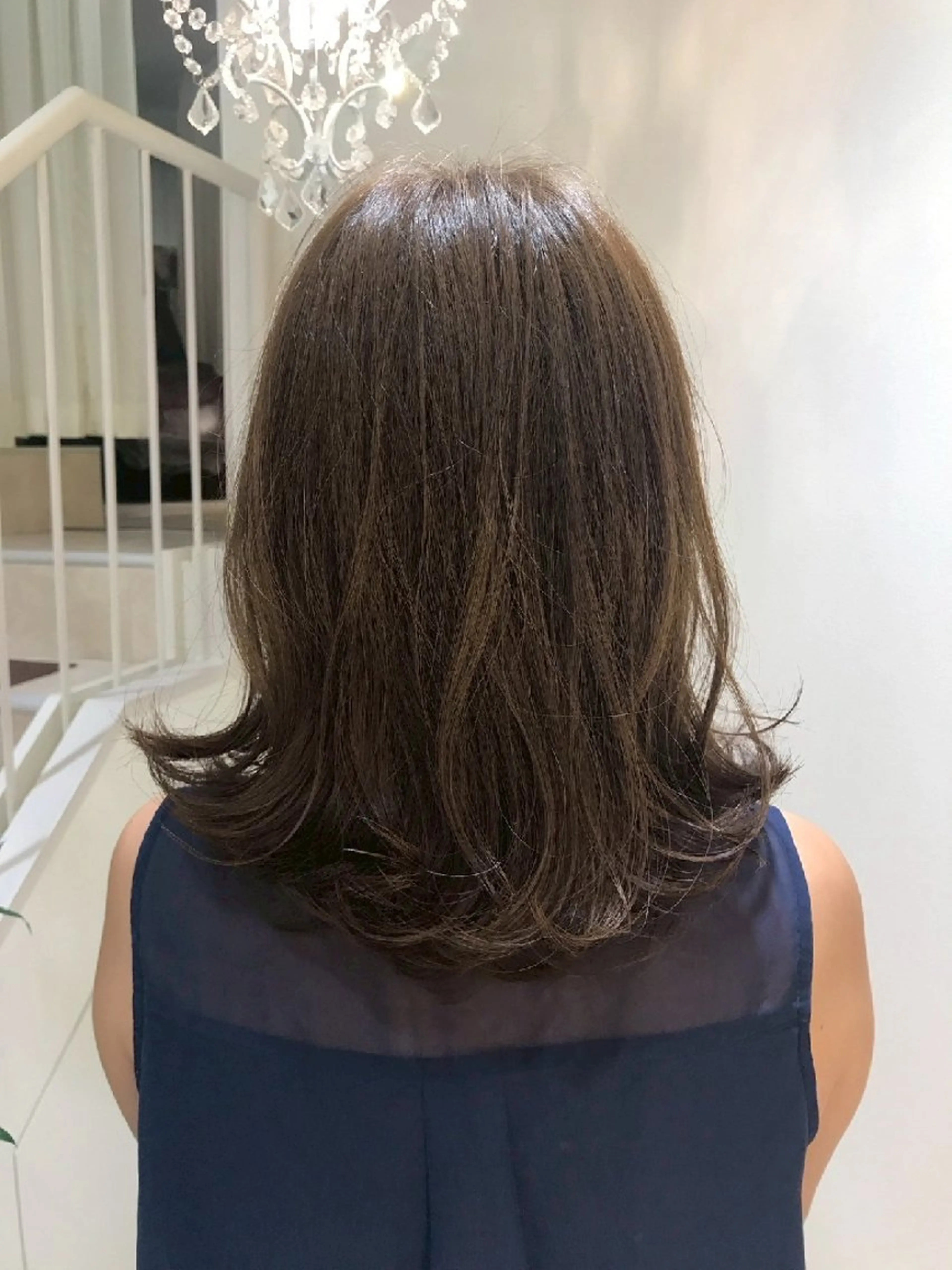 ミディアム PROGRESS 荻窪のヘアスタイル