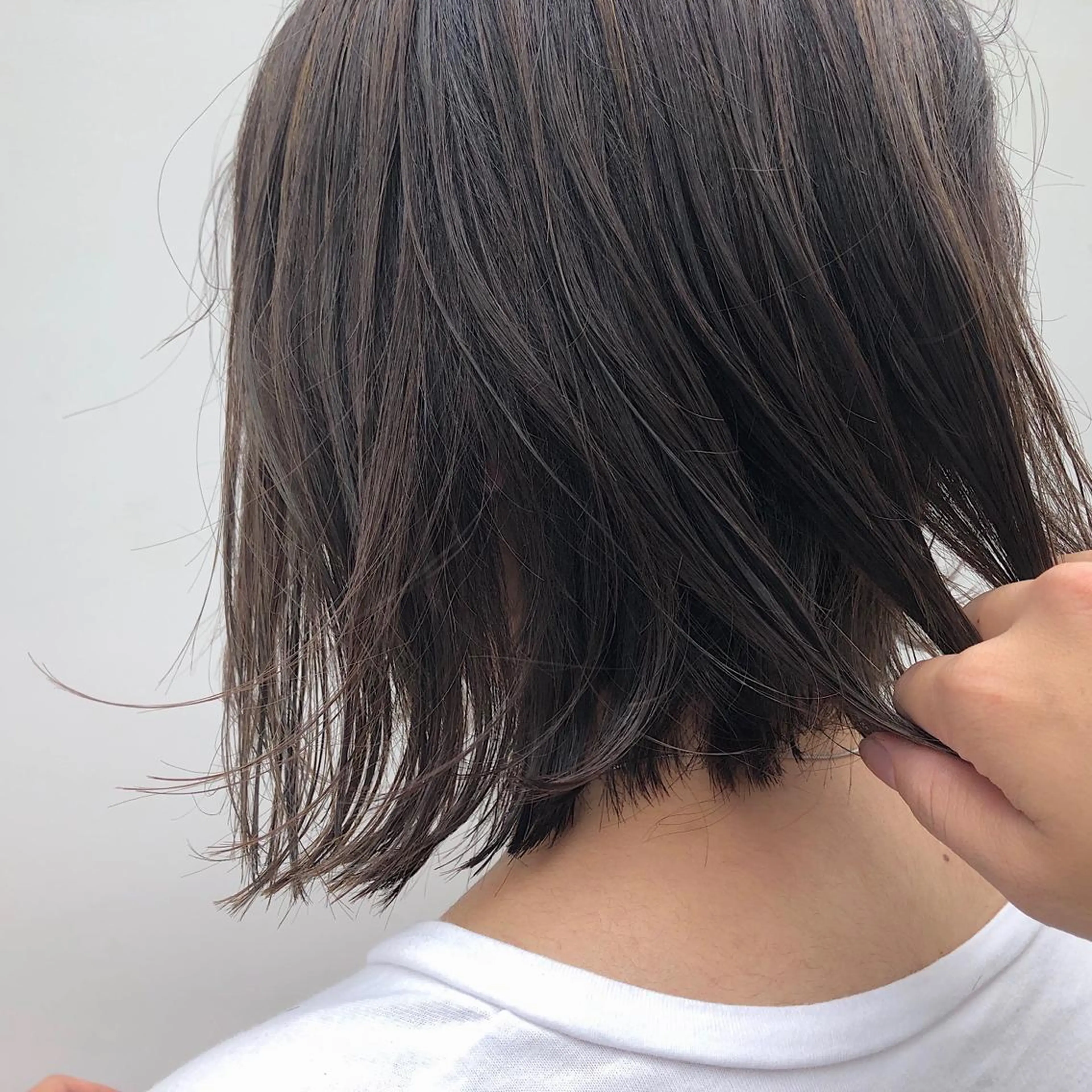 ミディアム ヘアカラー トリートメント FERIAあべの KARINのヘアスタイル