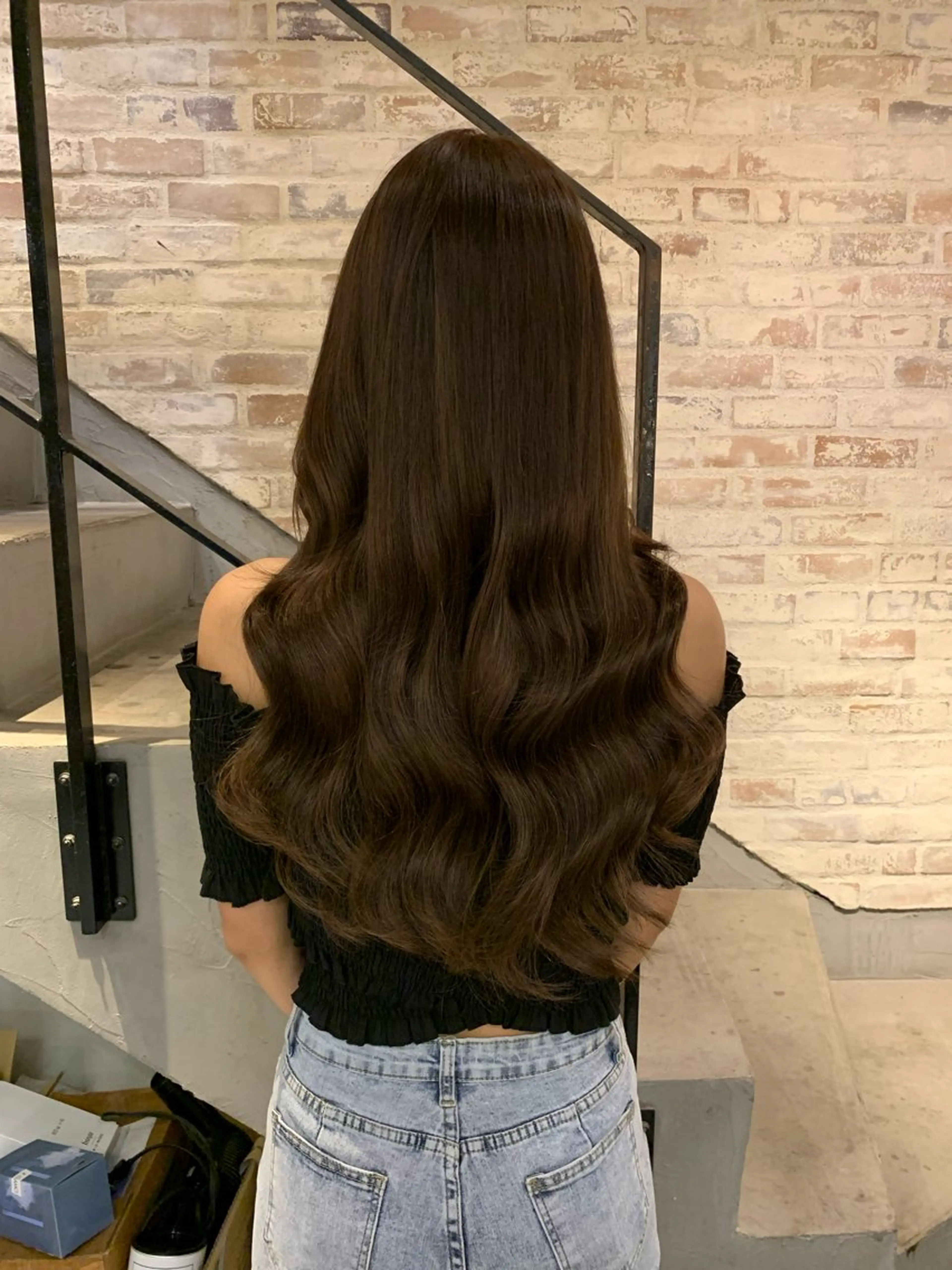 ロング カット ヘアカラー トリートメント 秋葉原　柏木絢汰 ✨当日予約okのヘアスタイル