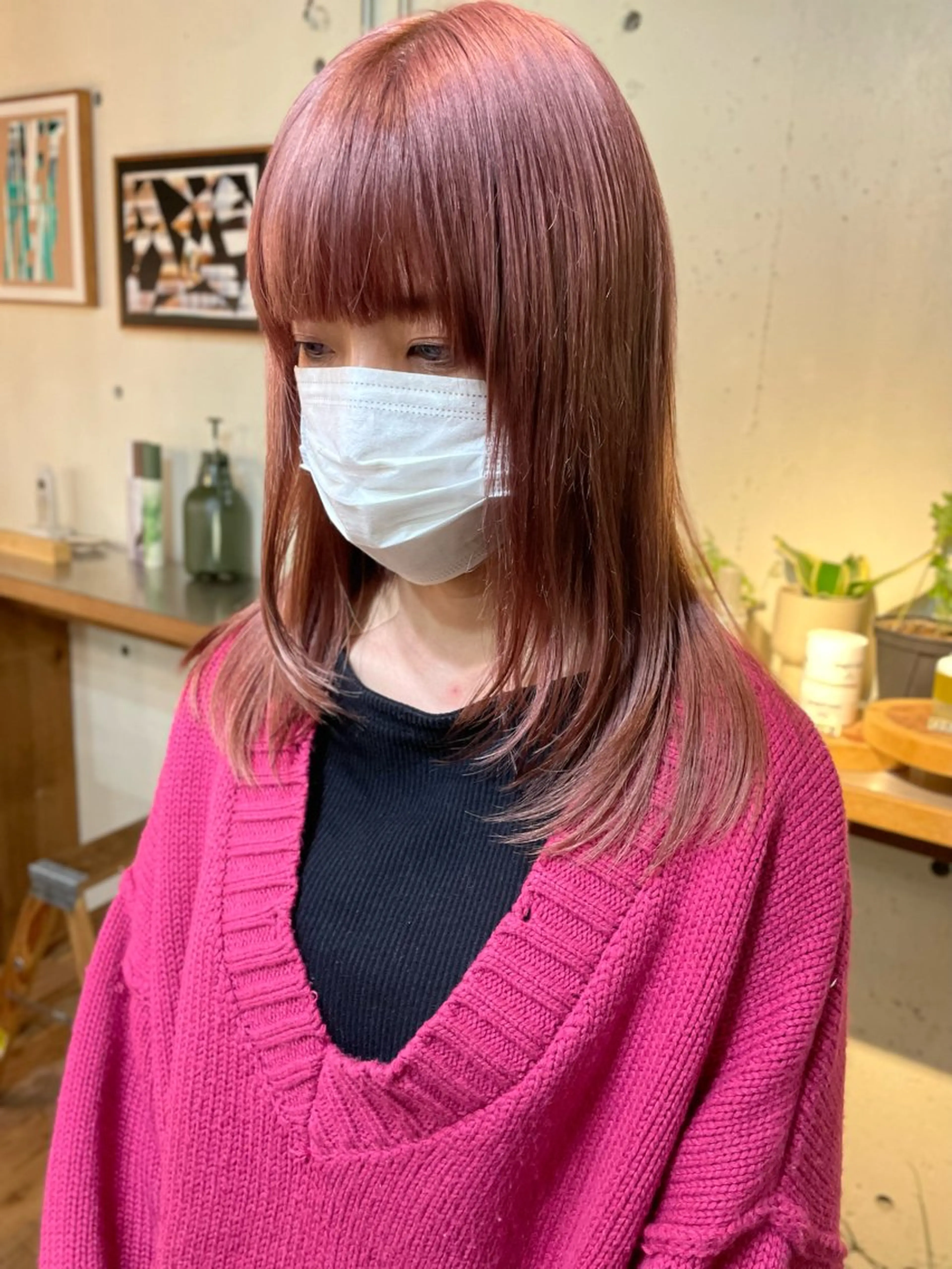 セミロング カラー YUKI 新宿カット パーマ/カラーのヘアスタイル