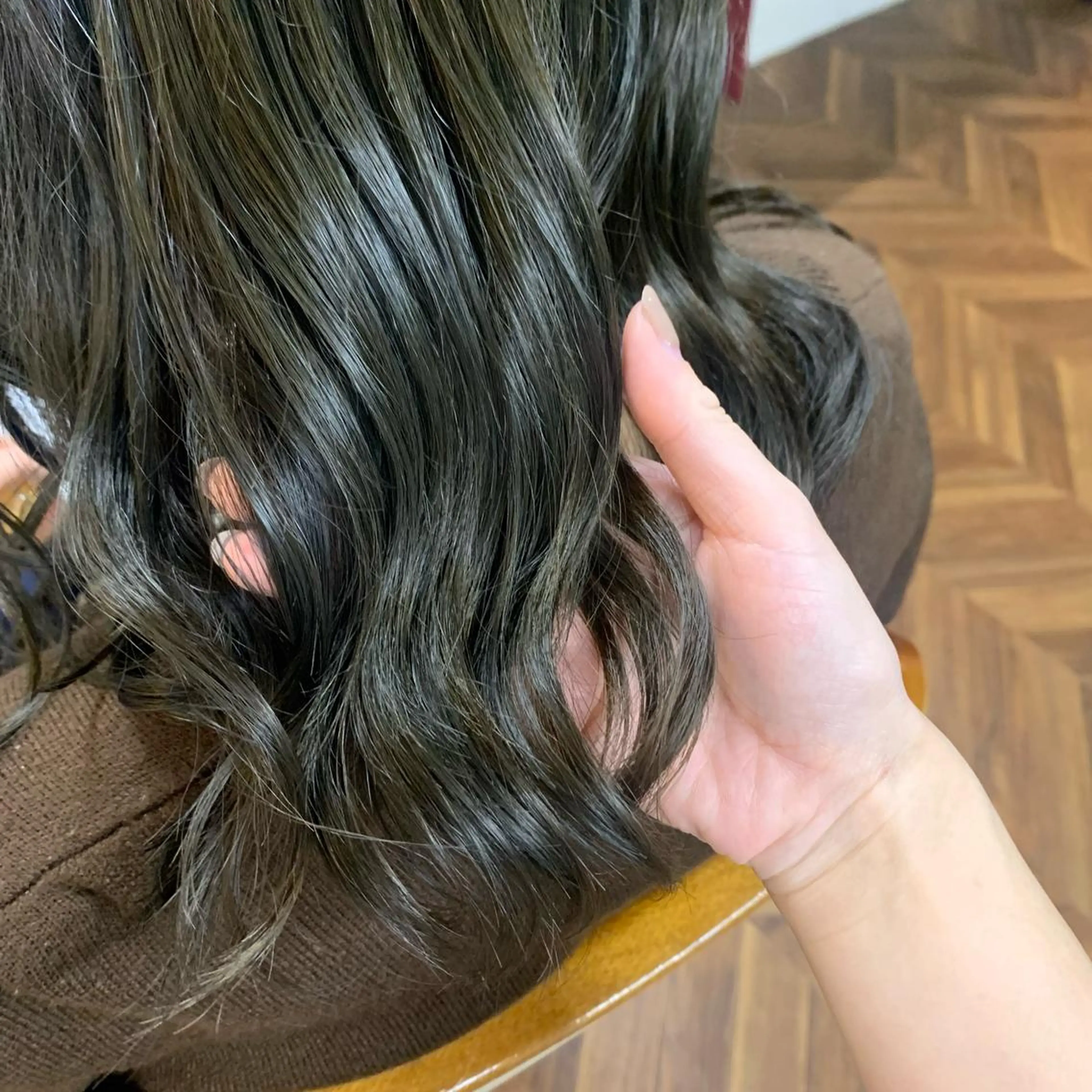 セミロング カラー MARKA 🫧 YUKAのヘアスタイル