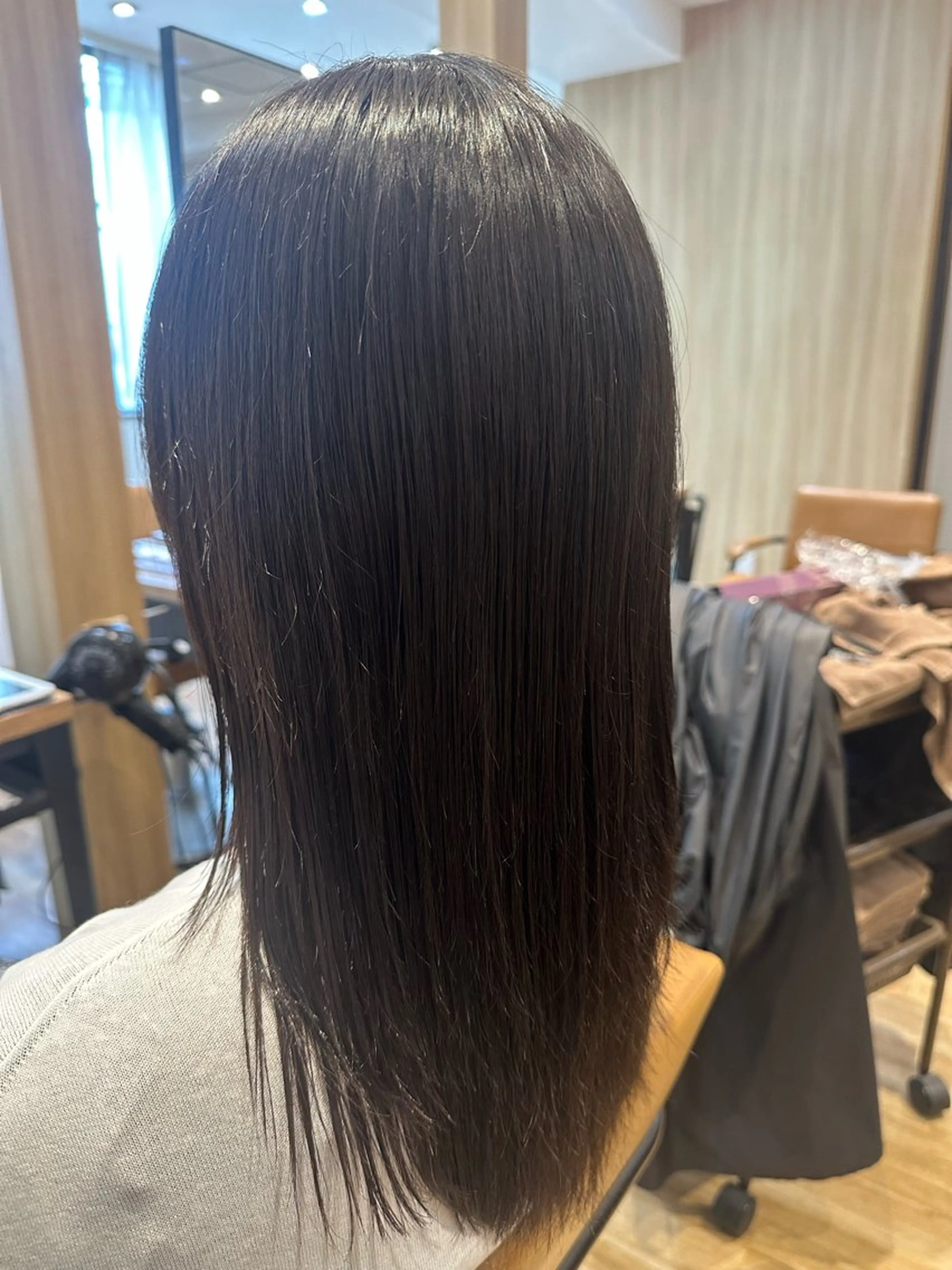 セミロング パーマ 縮毛矯正 ✨✂️Nori ✂️✨のヘアスタイル