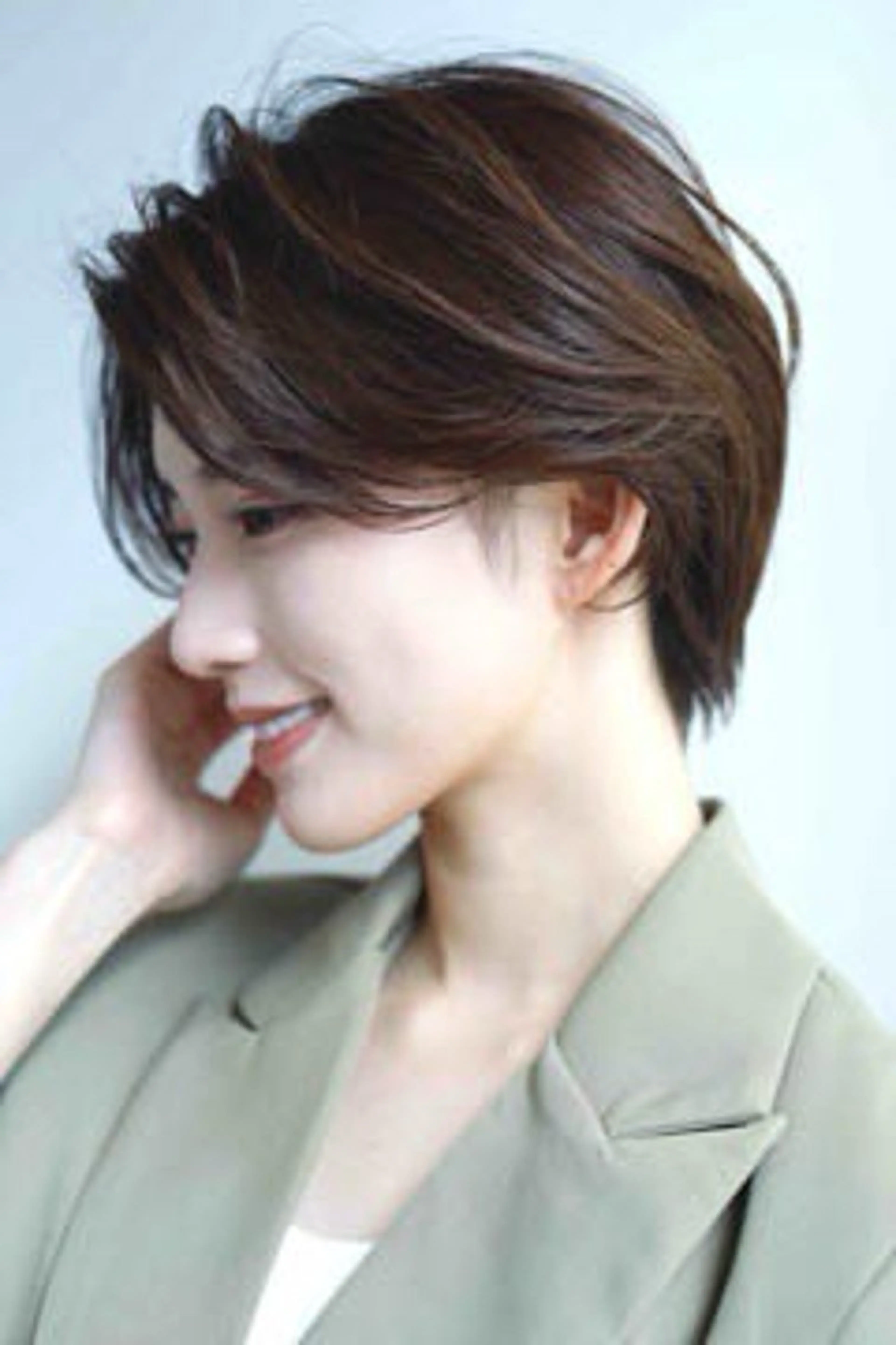 ショート 馬場 佑太のヘアスタイル