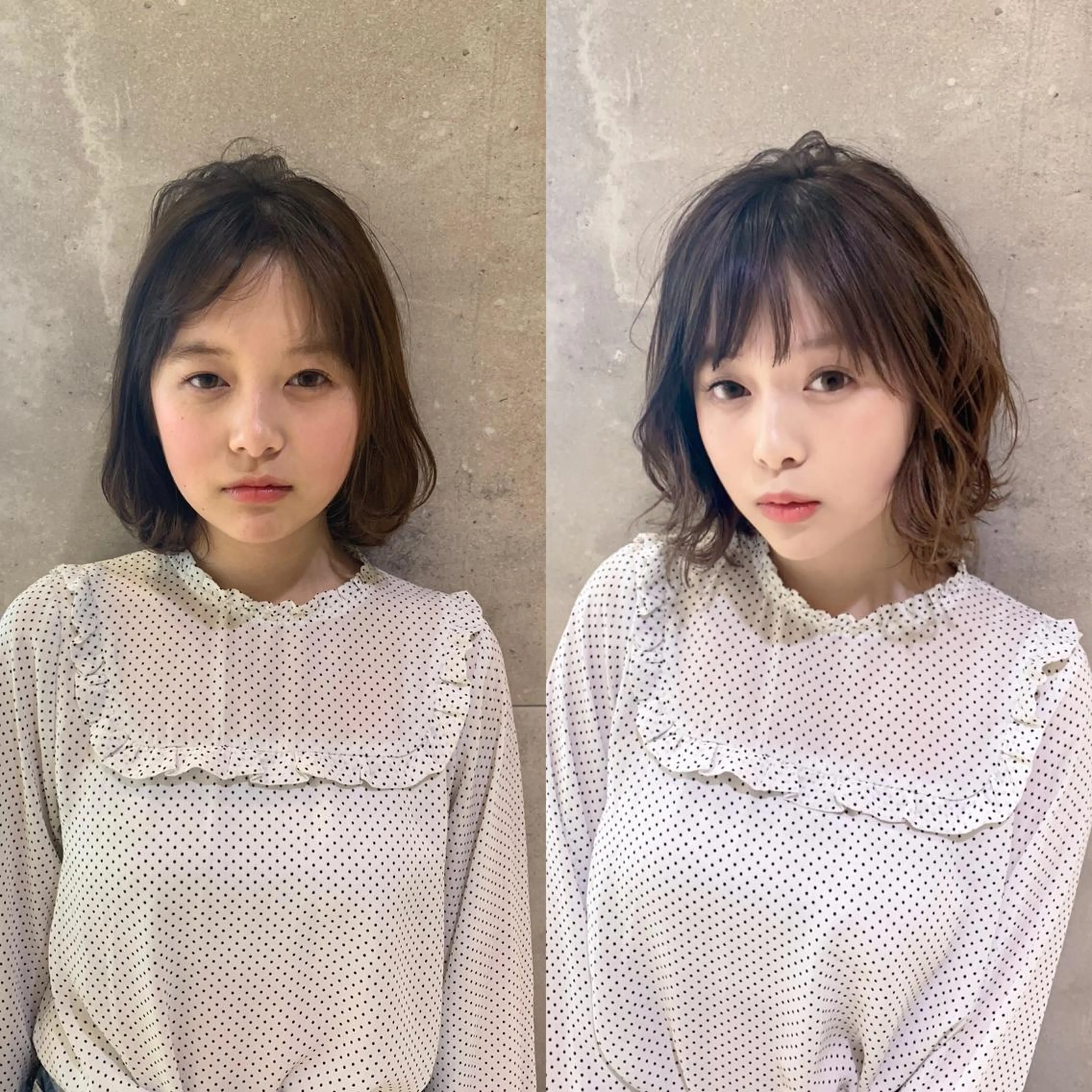 ミディアム 渋谷レイヤーカット❌ 縮毛矯正専門/武田涼のヘアスタイル