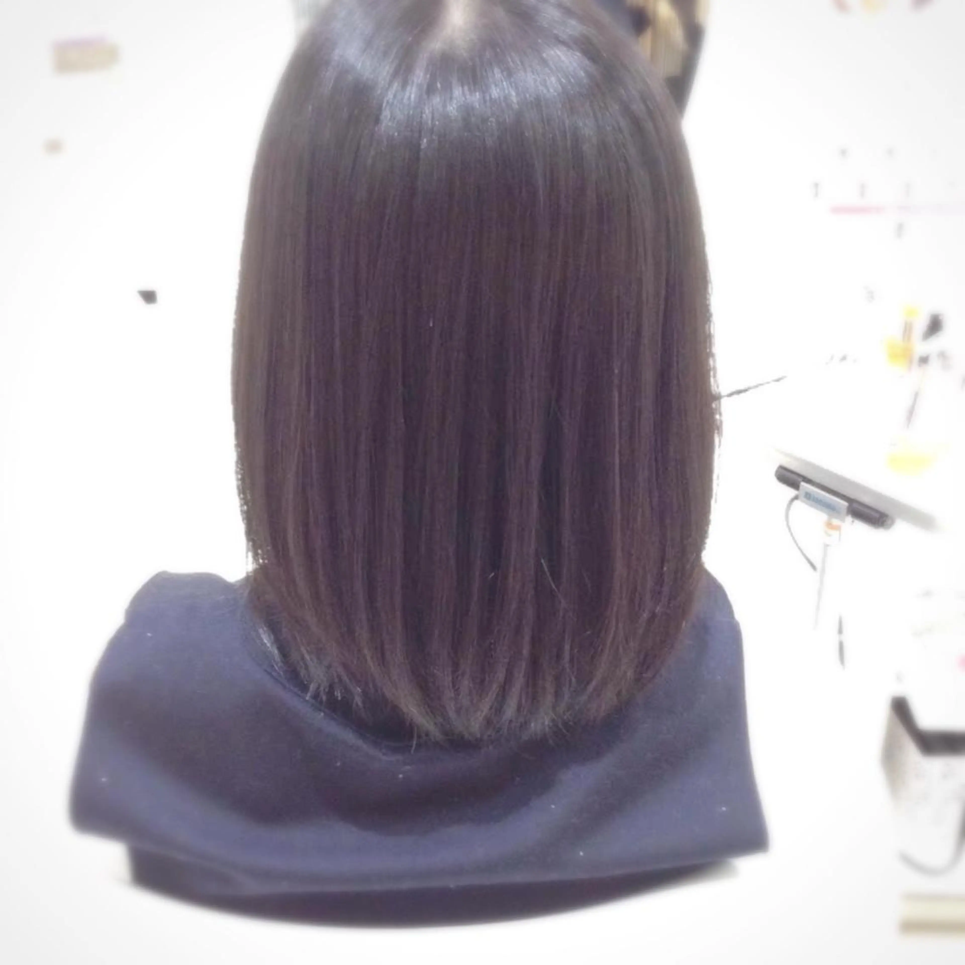 セミロング トリートメント カット ヘアカラー トリートメント 上田 篤史のヘアスタイル
