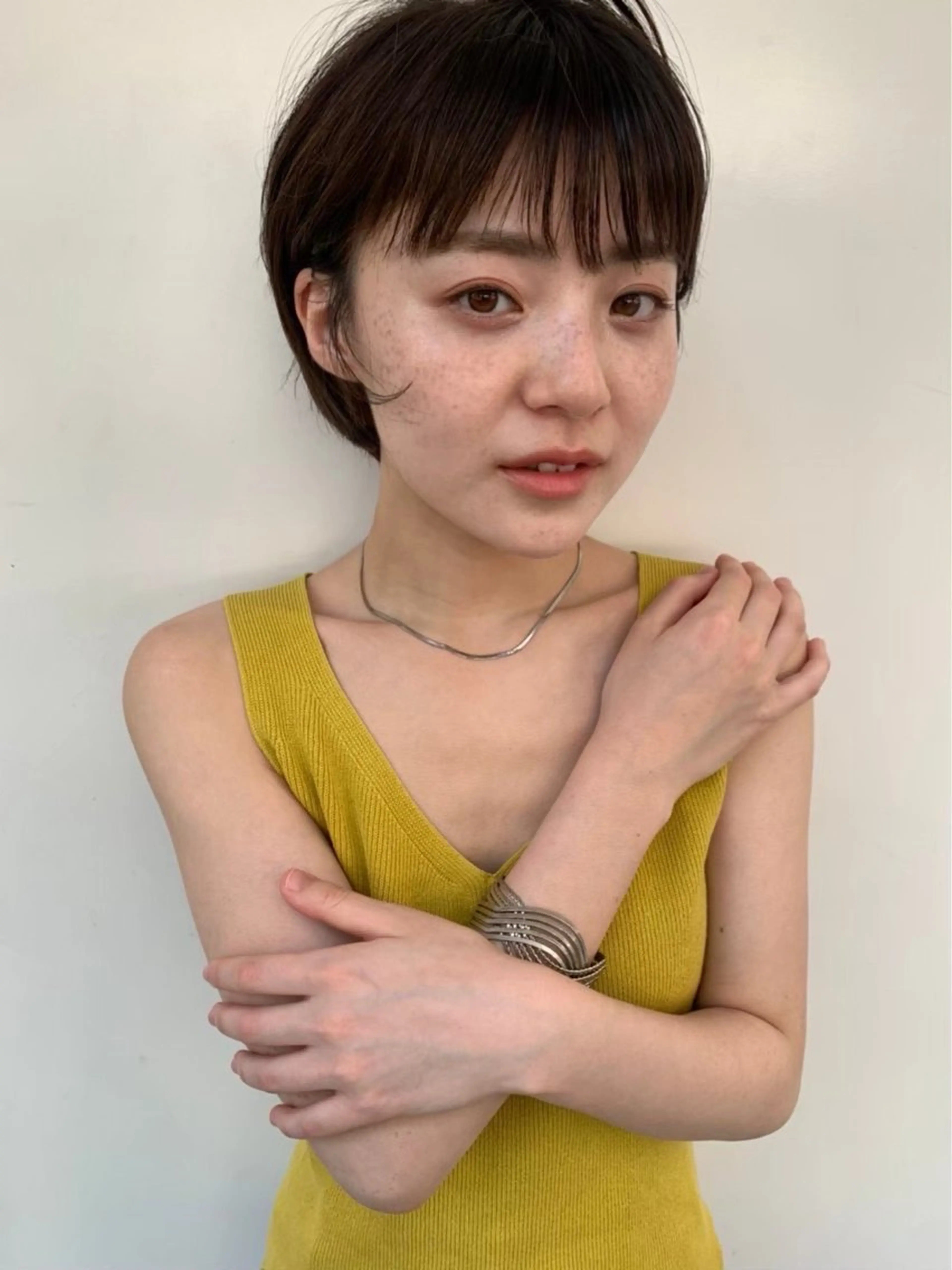 ショート 櫻木 志穏のヘアスタイル