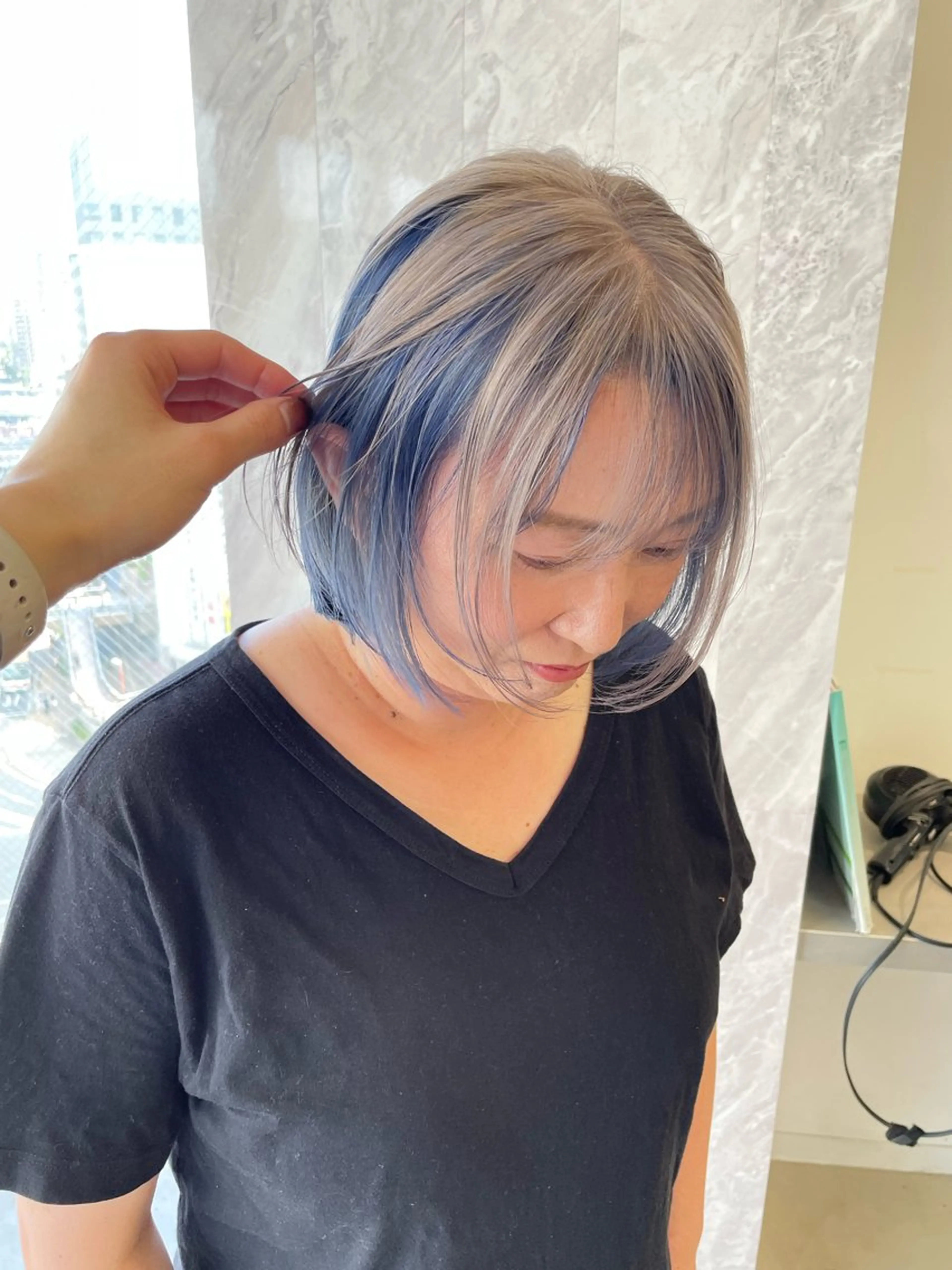 ショート カラー ヘアアレンジ インナーカラー ヘアカラー トリートメント 🎗秋山勇/ GEAR.代表のヘアスタイル