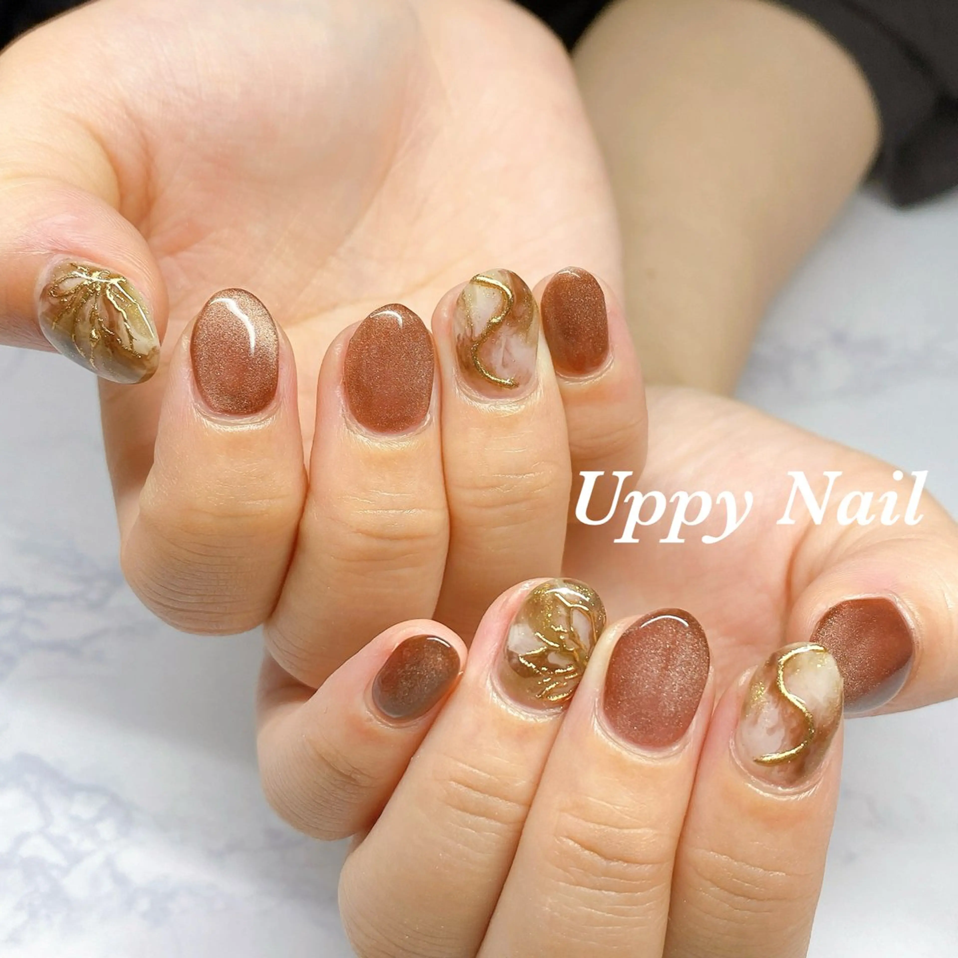 ネイル ハンドネイル Uppy Nail ukyoのネイルデザイン