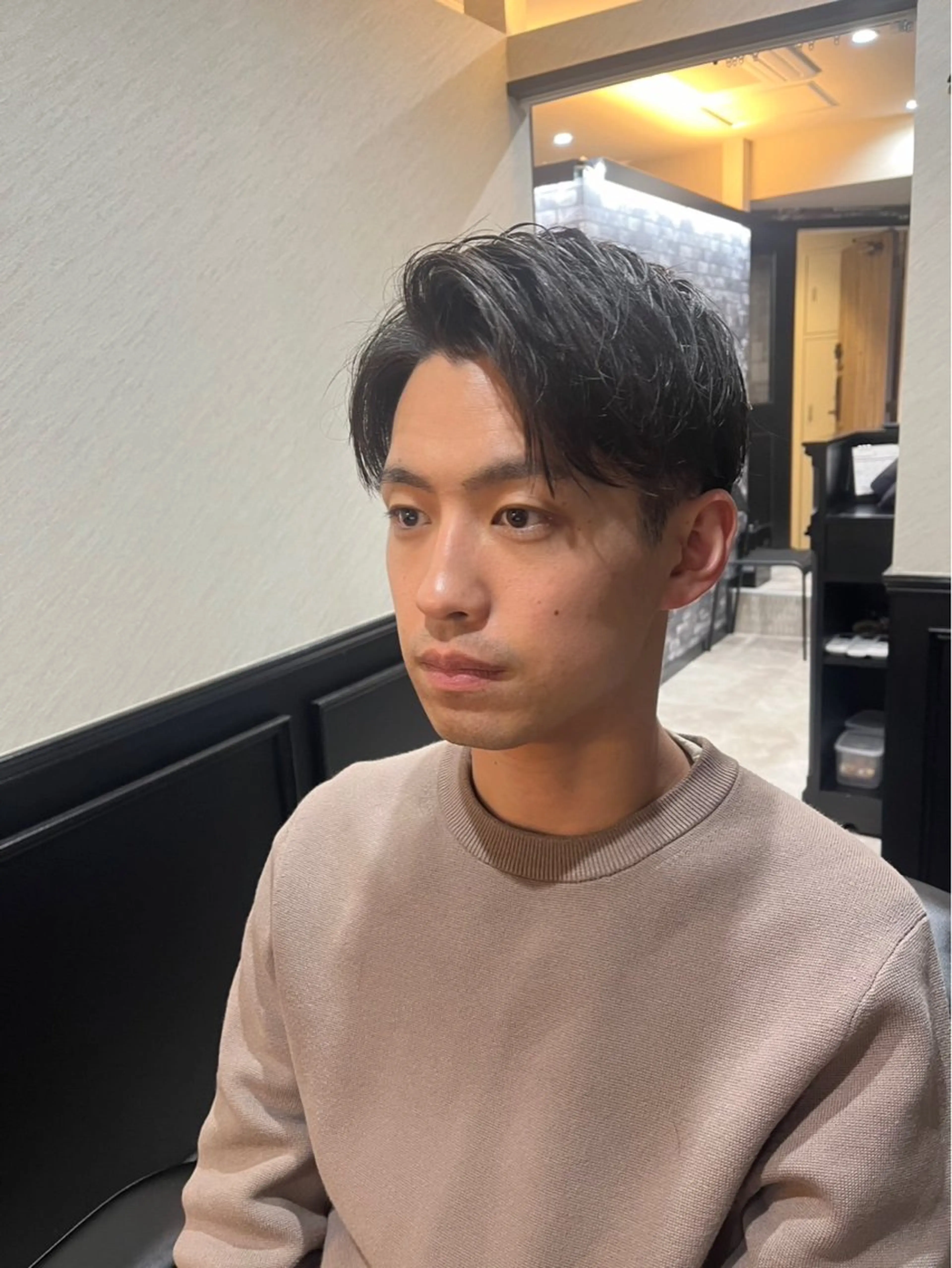ショート メンズ 山中 翔太のヘアスタイル