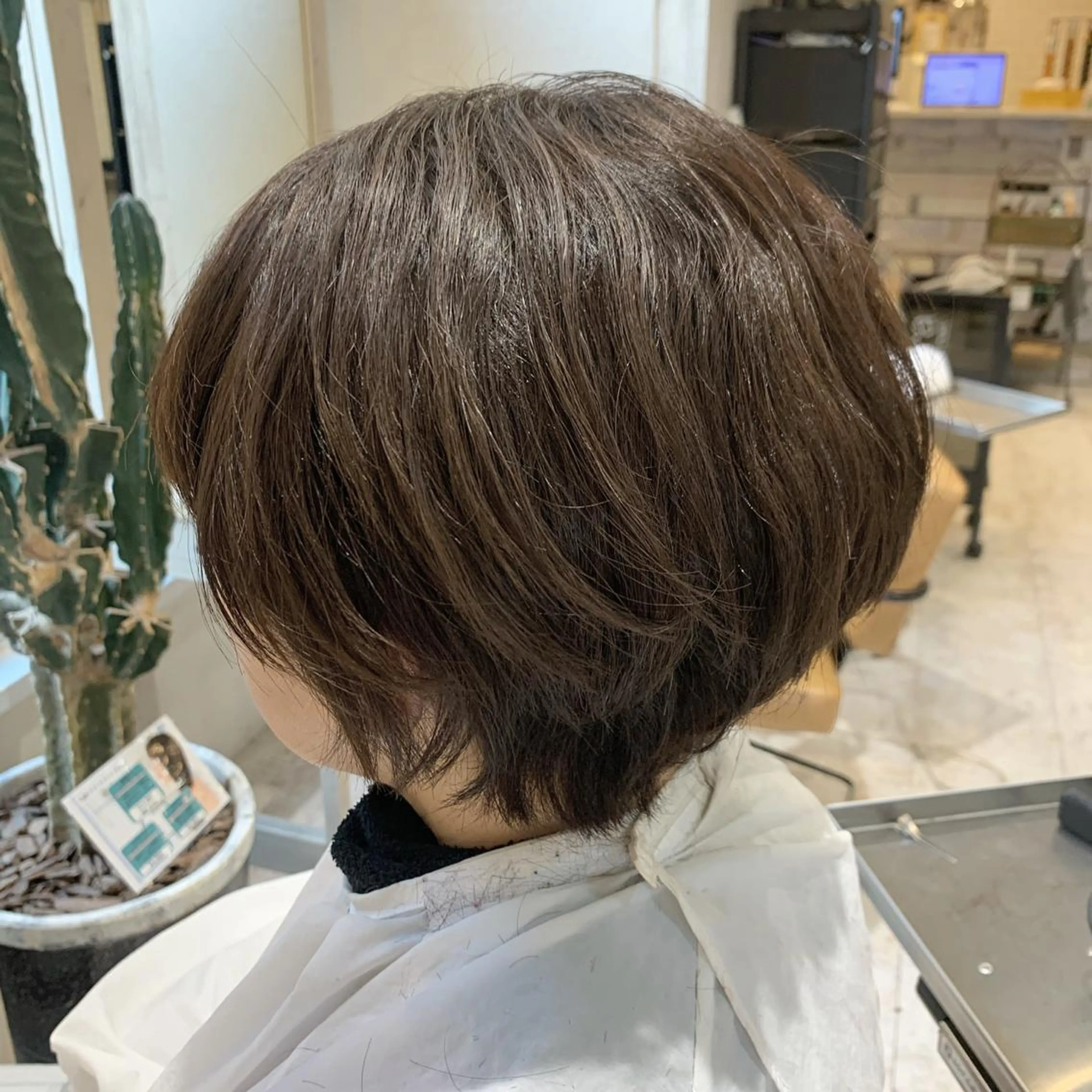 ショート ヤマダ サクラのヘアスタイル