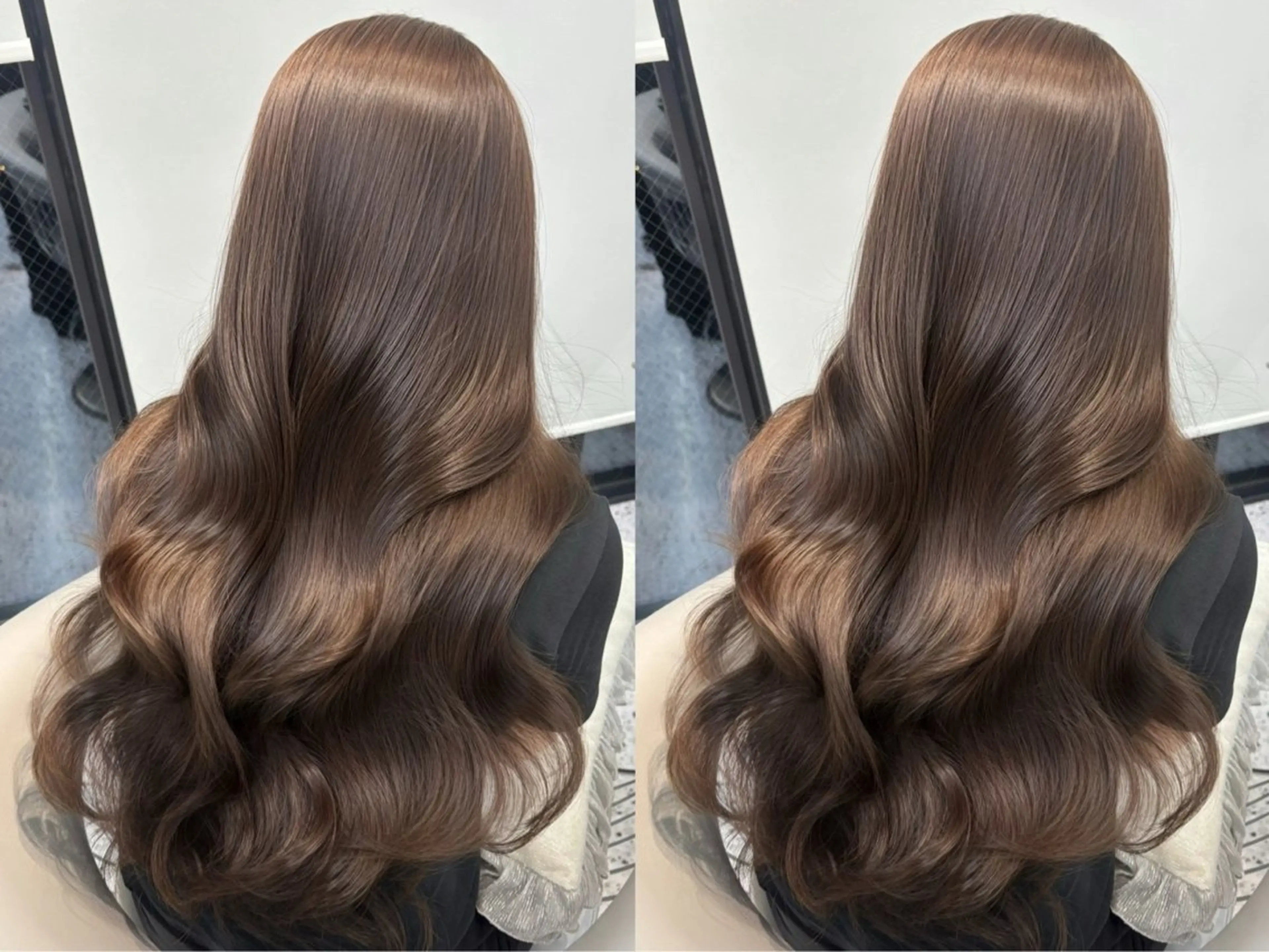 ロング 髪質改善 レイヤーカット ヘアカラー 🎀透明感カラー shizuka🎀のヘアスタイル