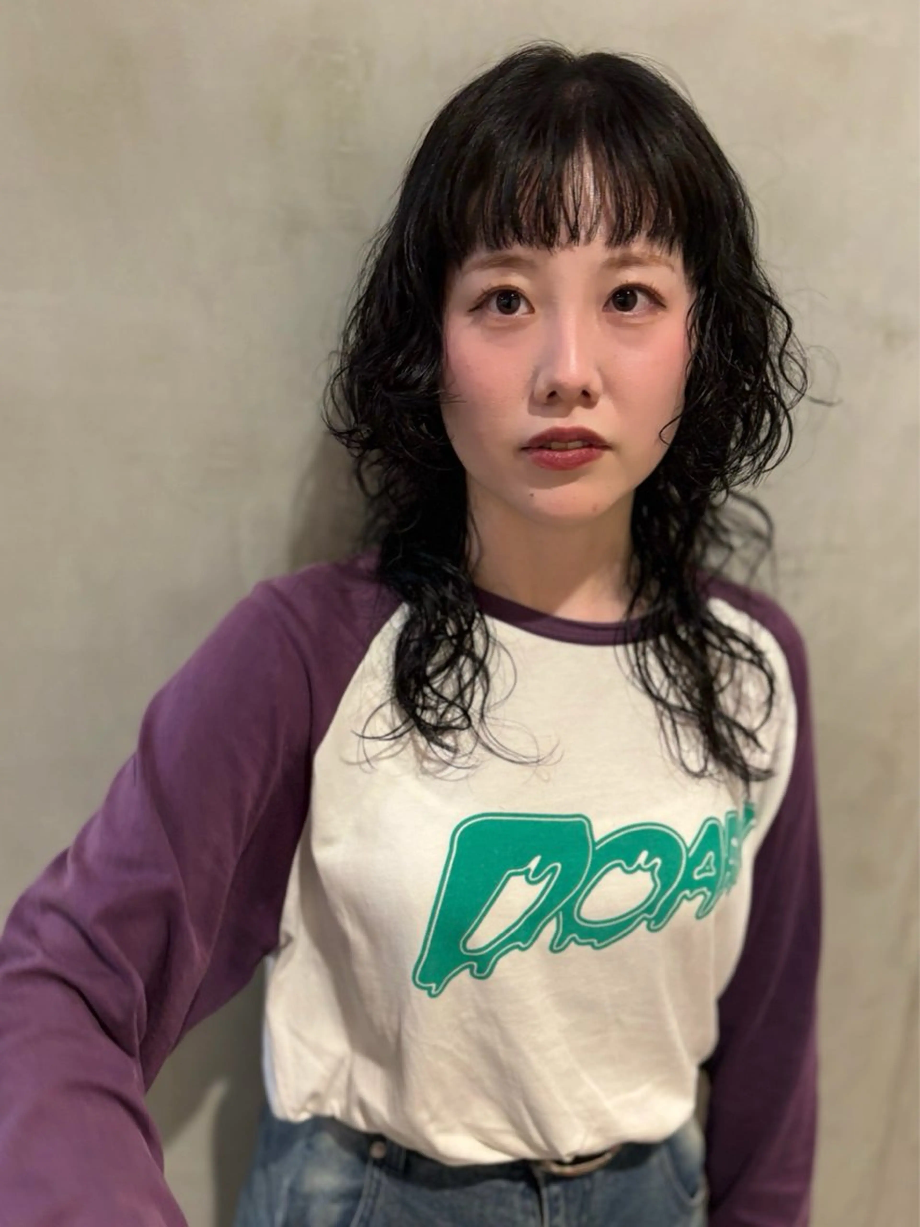 セミロング カラー パーマ カット ヘアカラー トリートメント 優作 〜圧倒的信頼〜のヘアスタイル