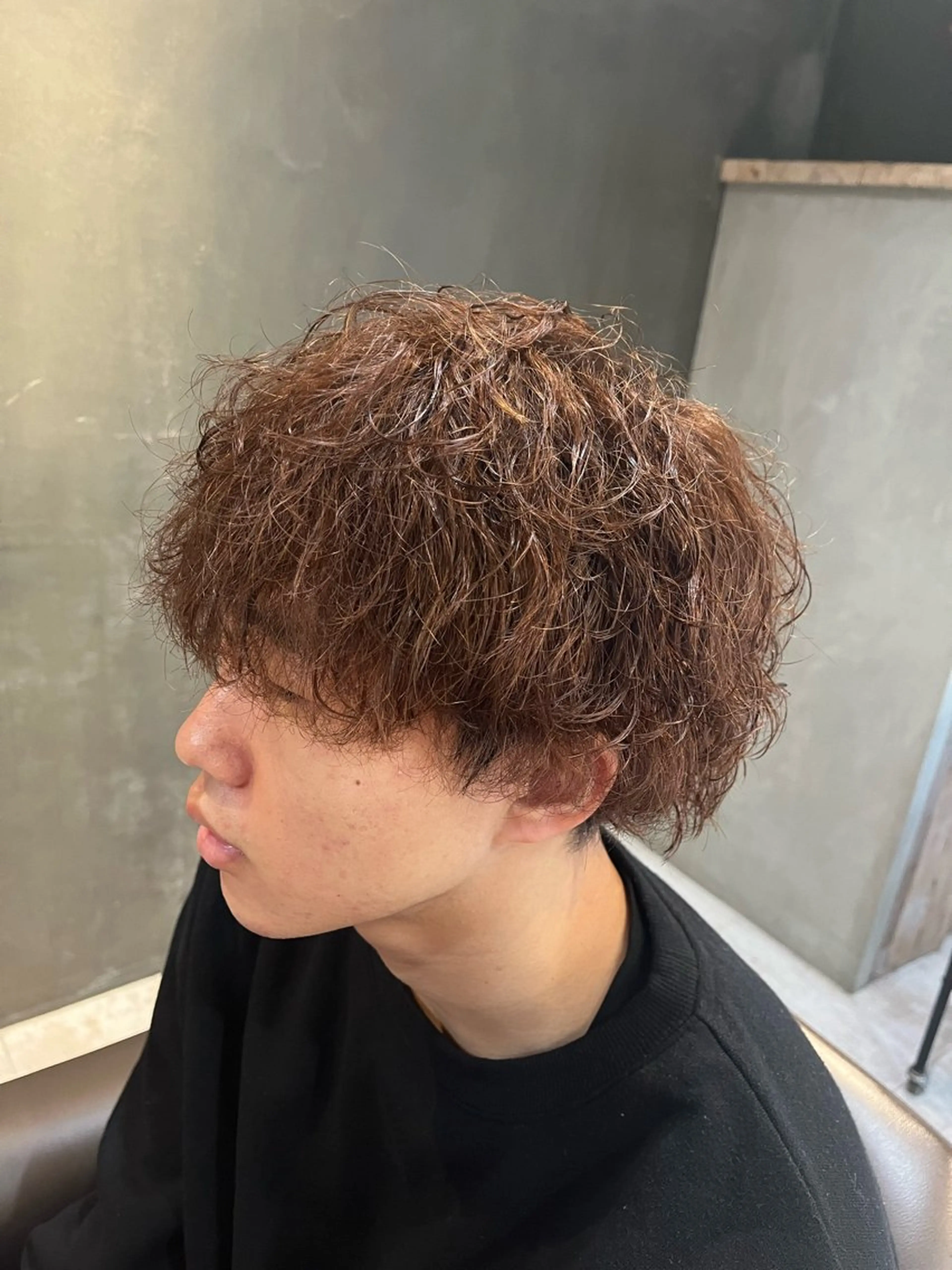 パーマ 阿部 翔一郎/暖色系カラーのヘアスタイル