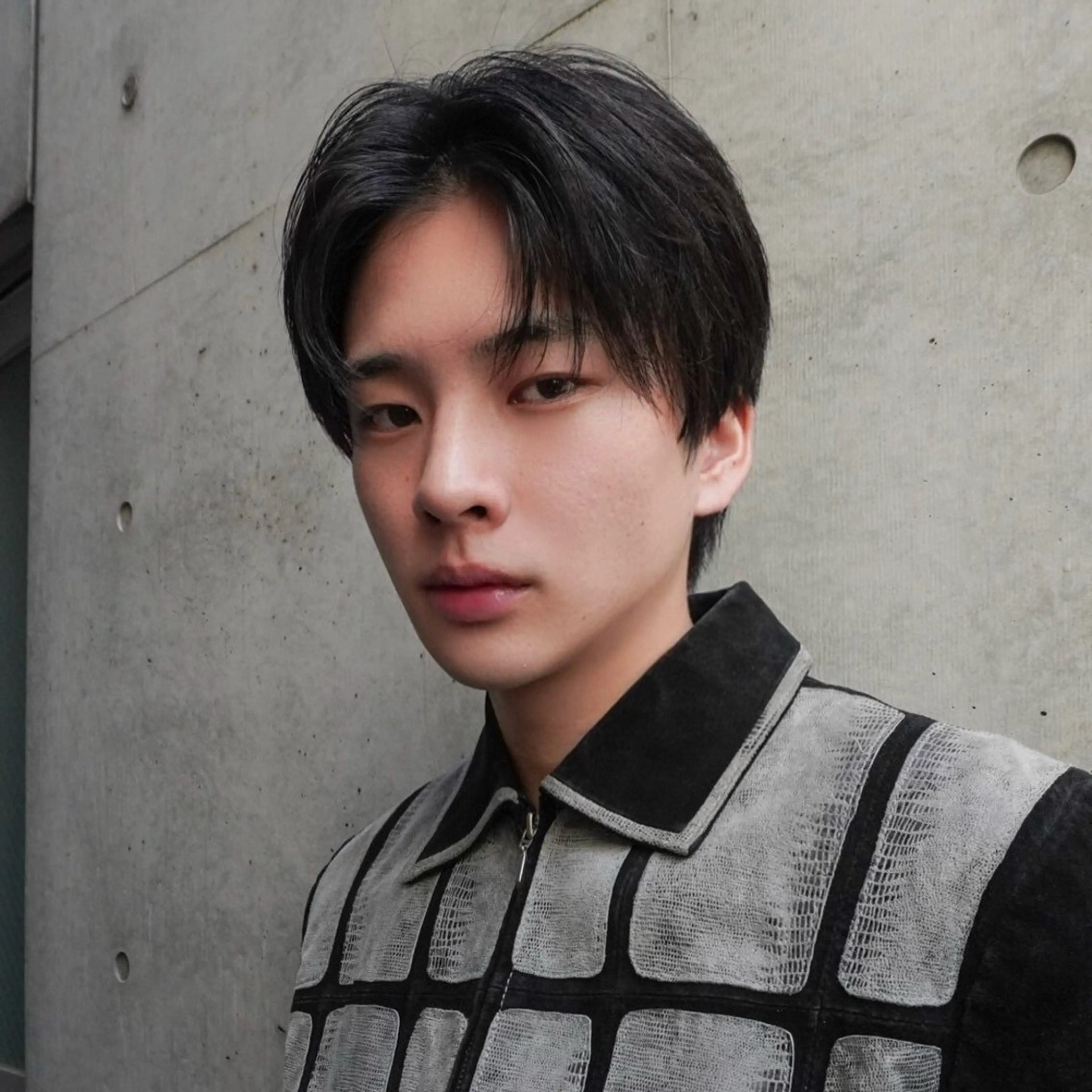 メンズ センターパート MAI🦎 無造作パーマ メンズのヘアスタイル