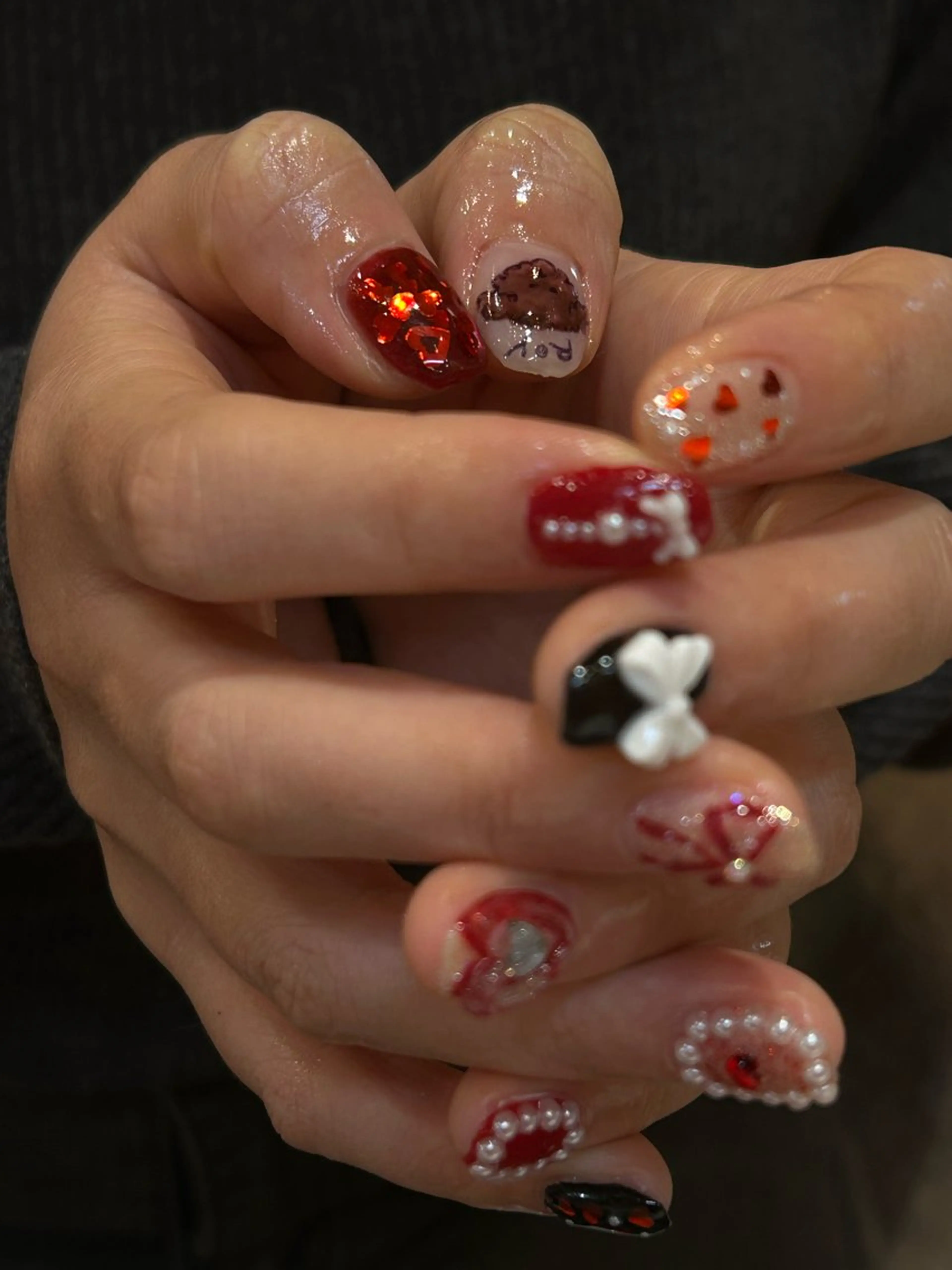 ネイル miku・:*+ angelicaのネイルデザイン