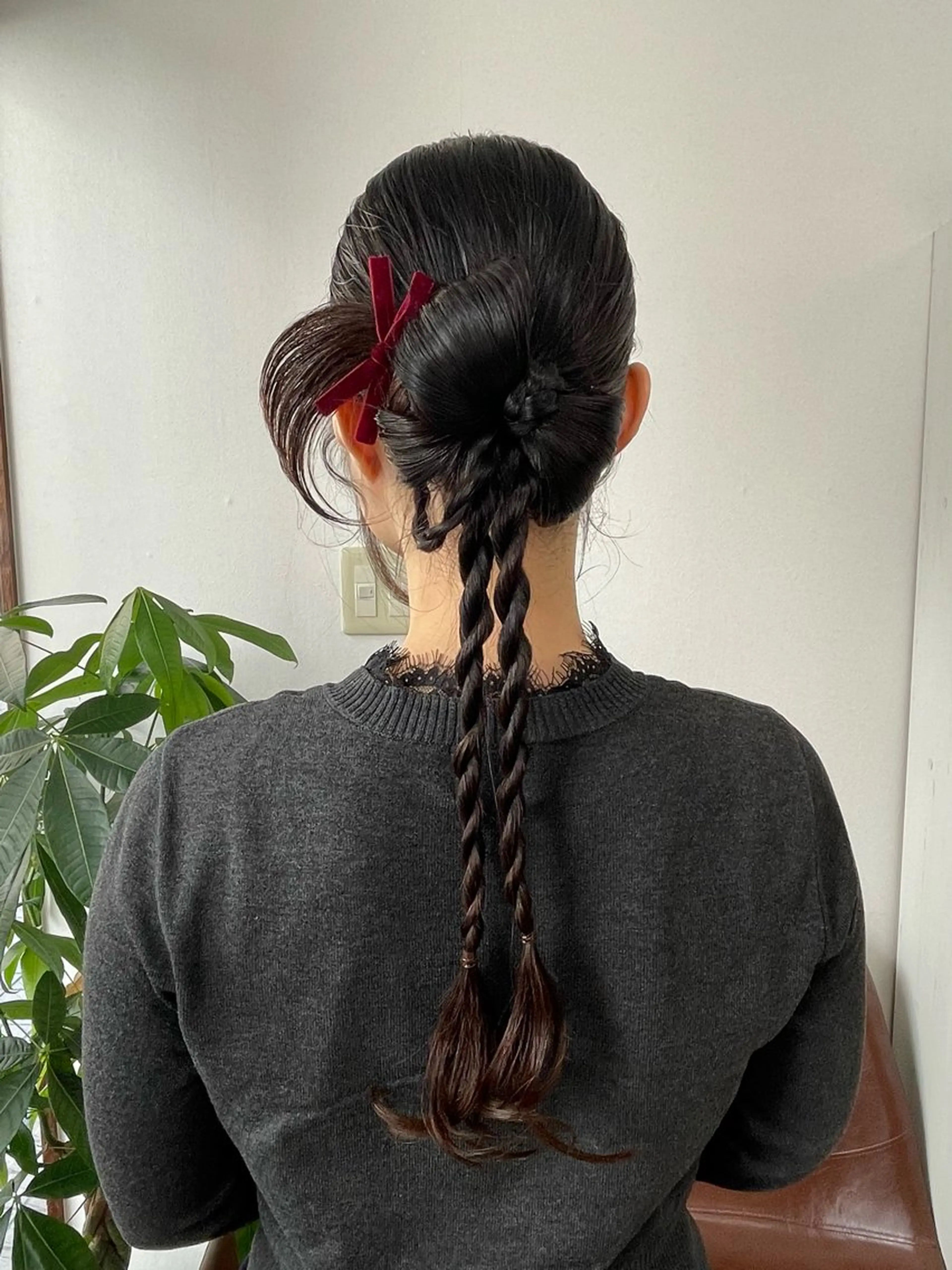 ロング luna ayane ／透明感カラーのヘアスタイル