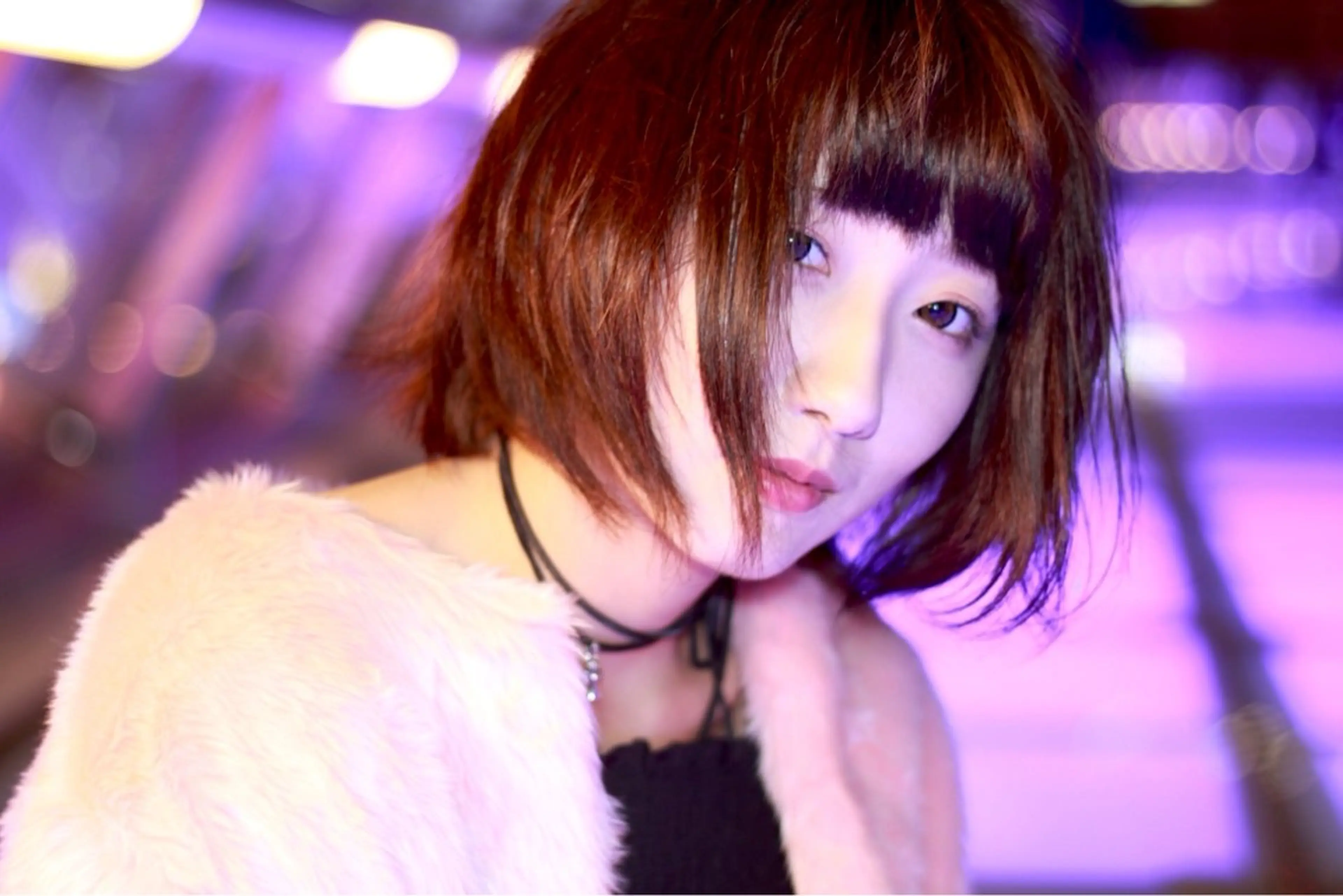 ショート 縮毛矯正/ブリーチ なしダブルカラー輝希のヘアスタイル