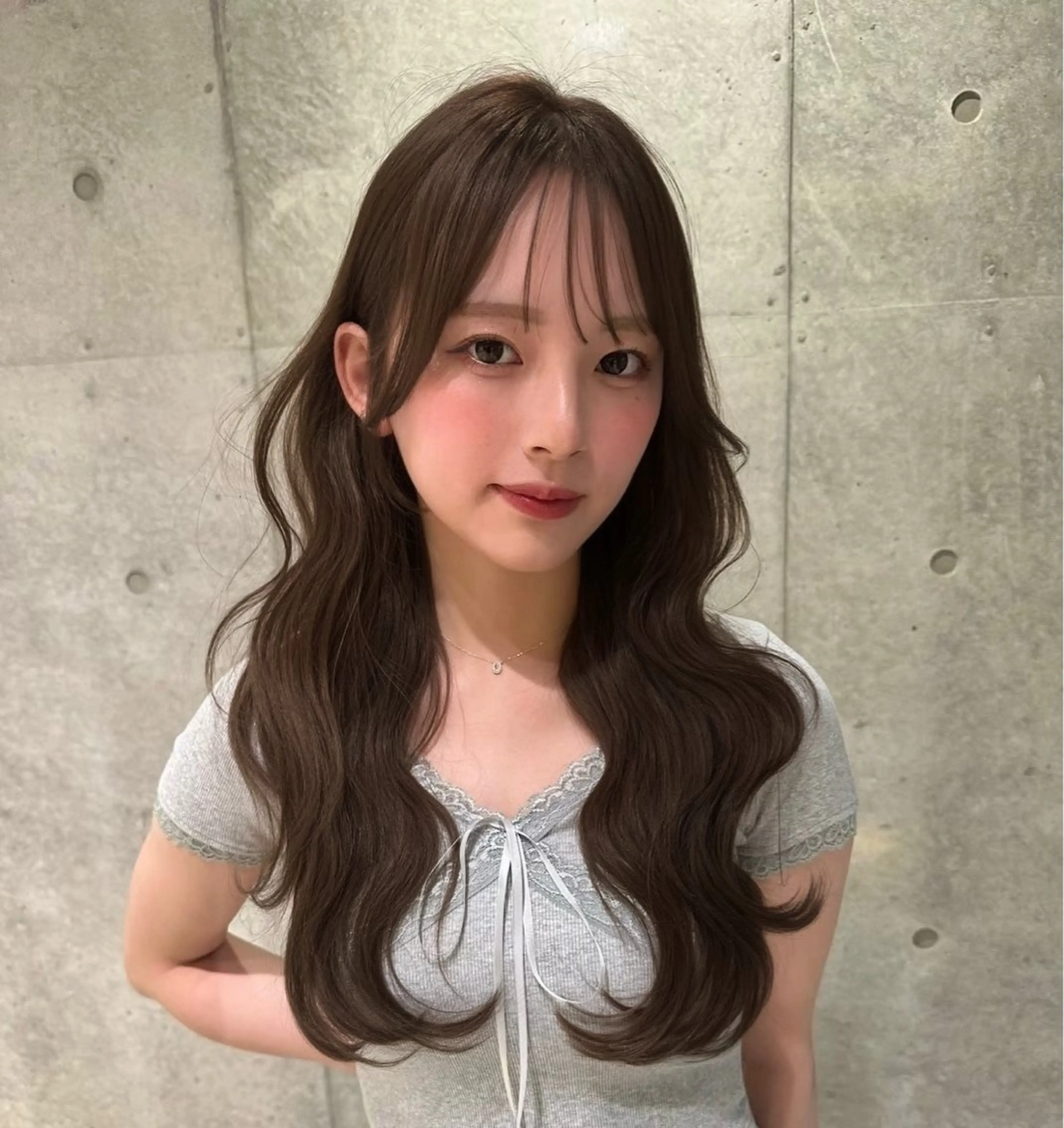 ロング レイヤーカット 似合わせカット 🎀透明感カラー shizuka🎀のヘアスタイル