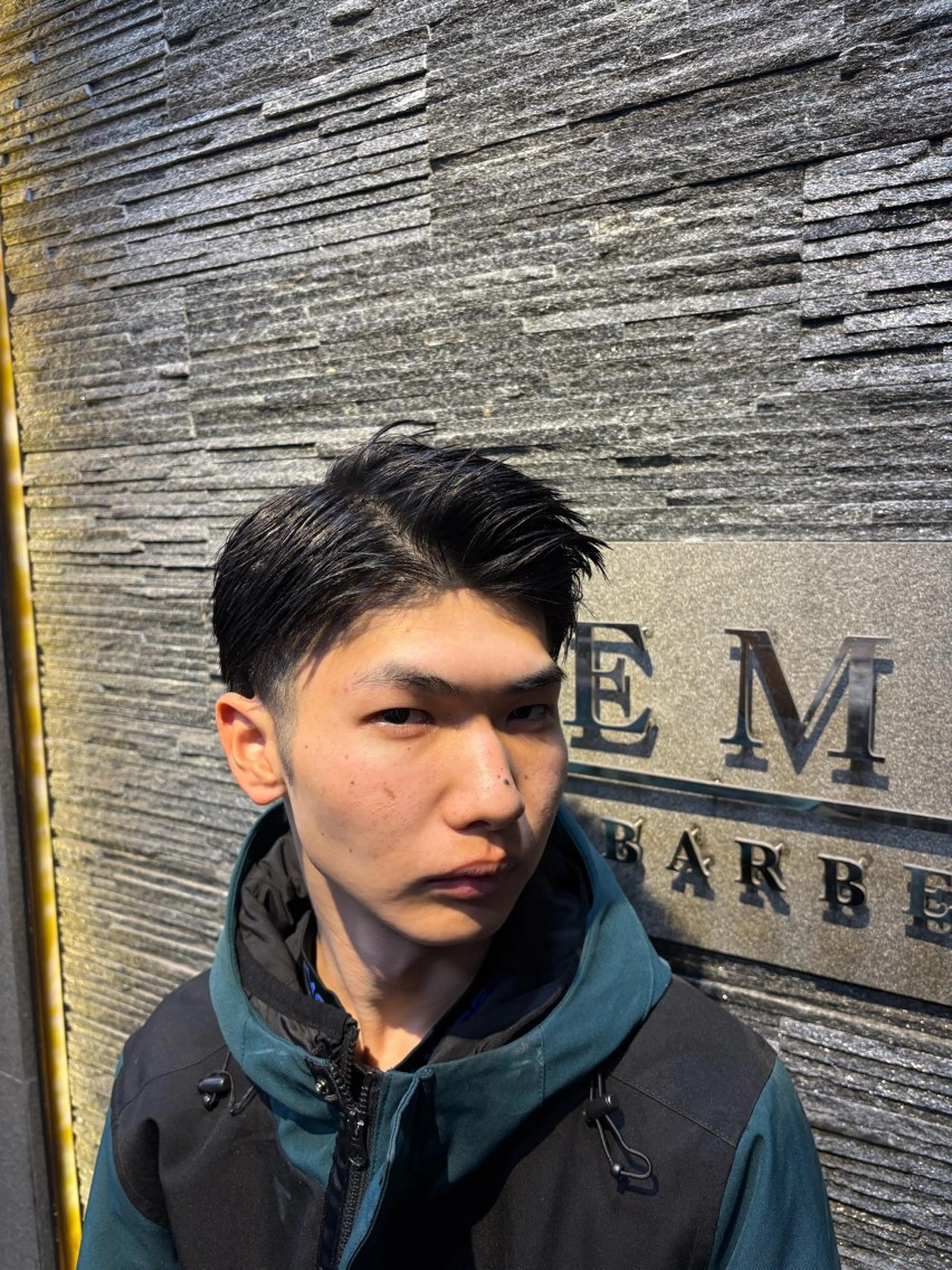 ショート メンズ カット ほり たつみのヘアスタイル