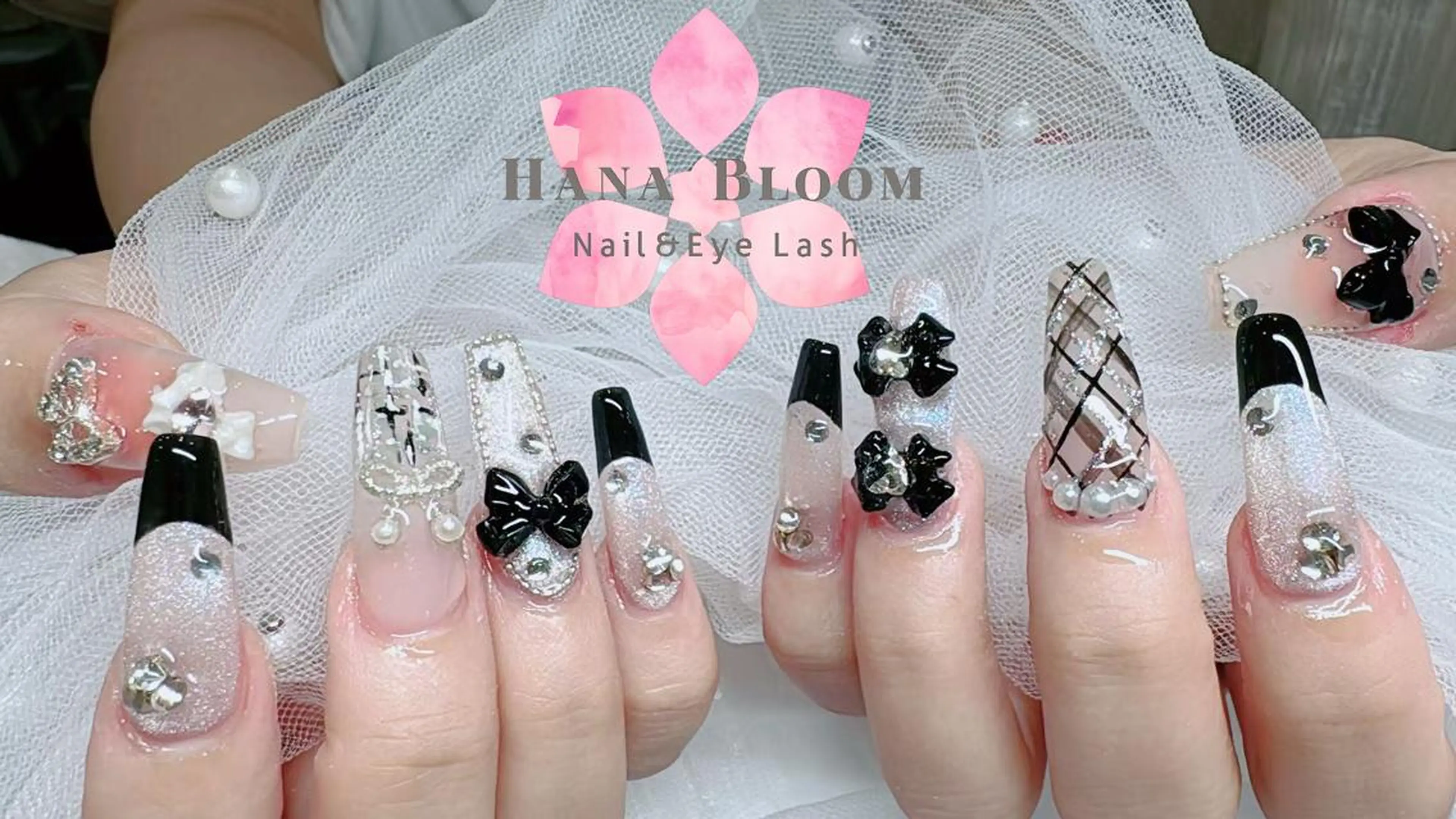 ネイル 長さ出し ジェルネイル 韓国ネイル 持ち込み パラジェル ハンドネイル ハンドケア Hana Bloom Nail💜Akiのネイルデザイン