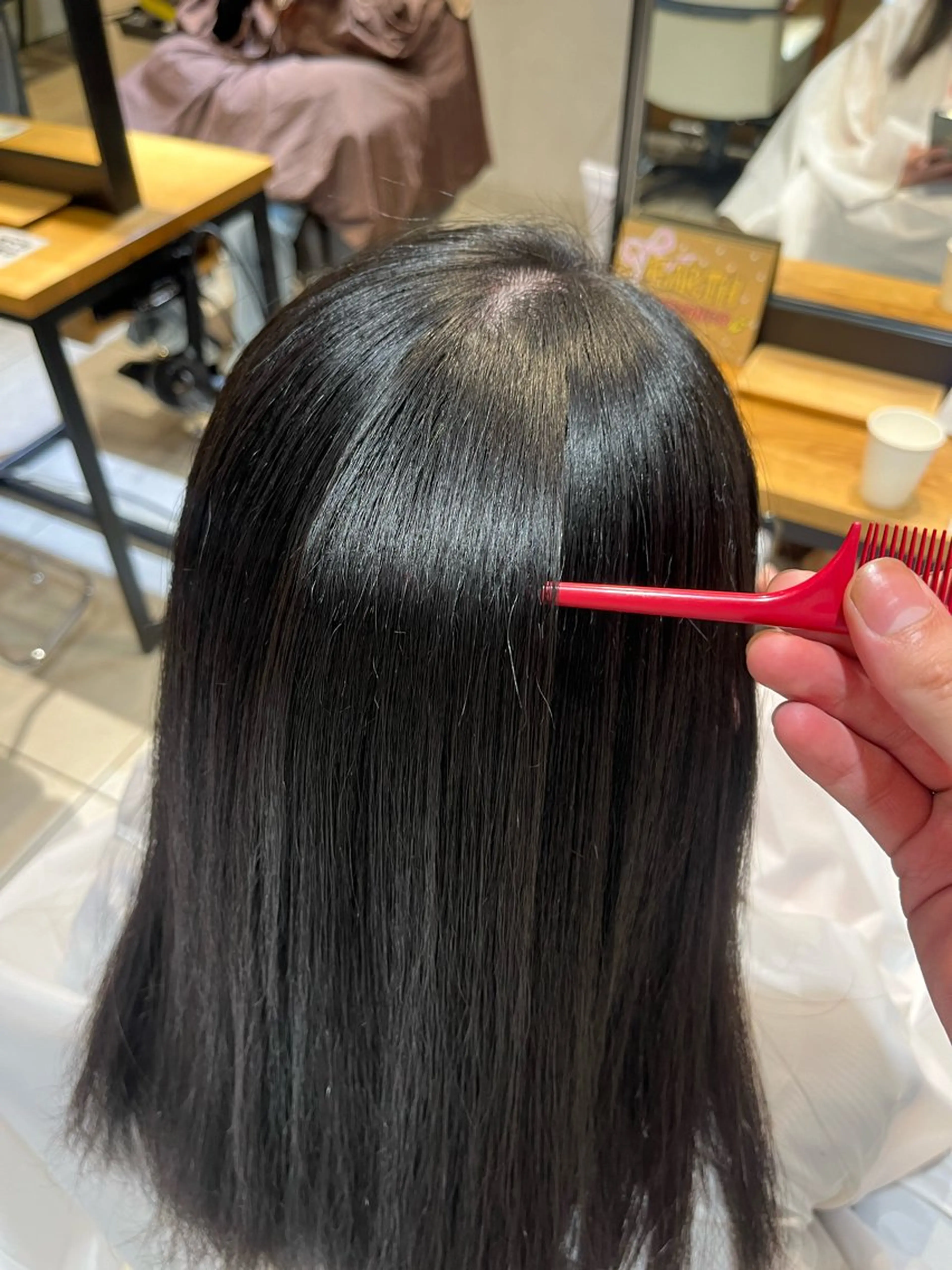 ロング 縮毛矯正 新宿/美髪/髪質改善 🫧リョウ🫧のヘアスタイル