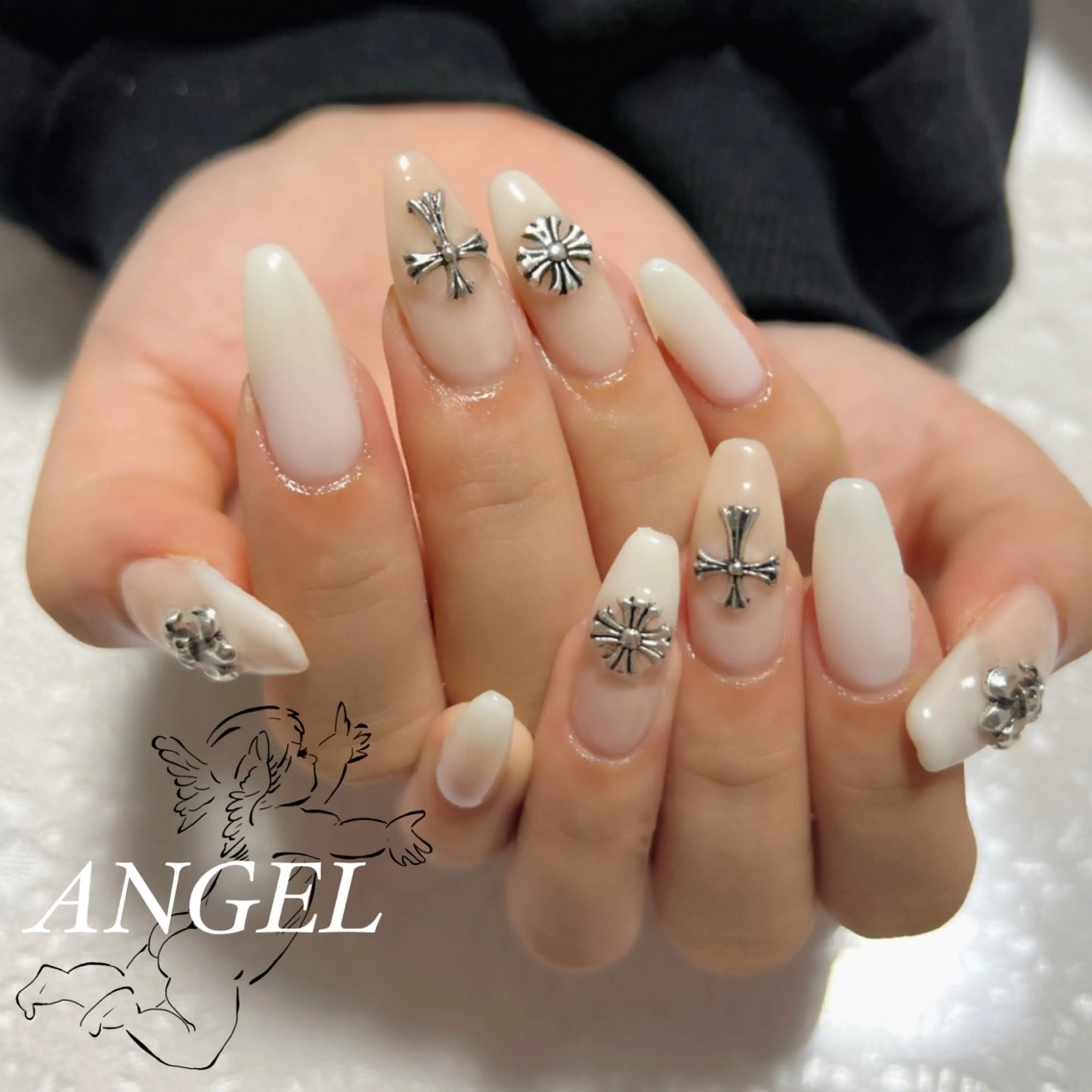 🎀チップ長さ出しアートし放題の写真