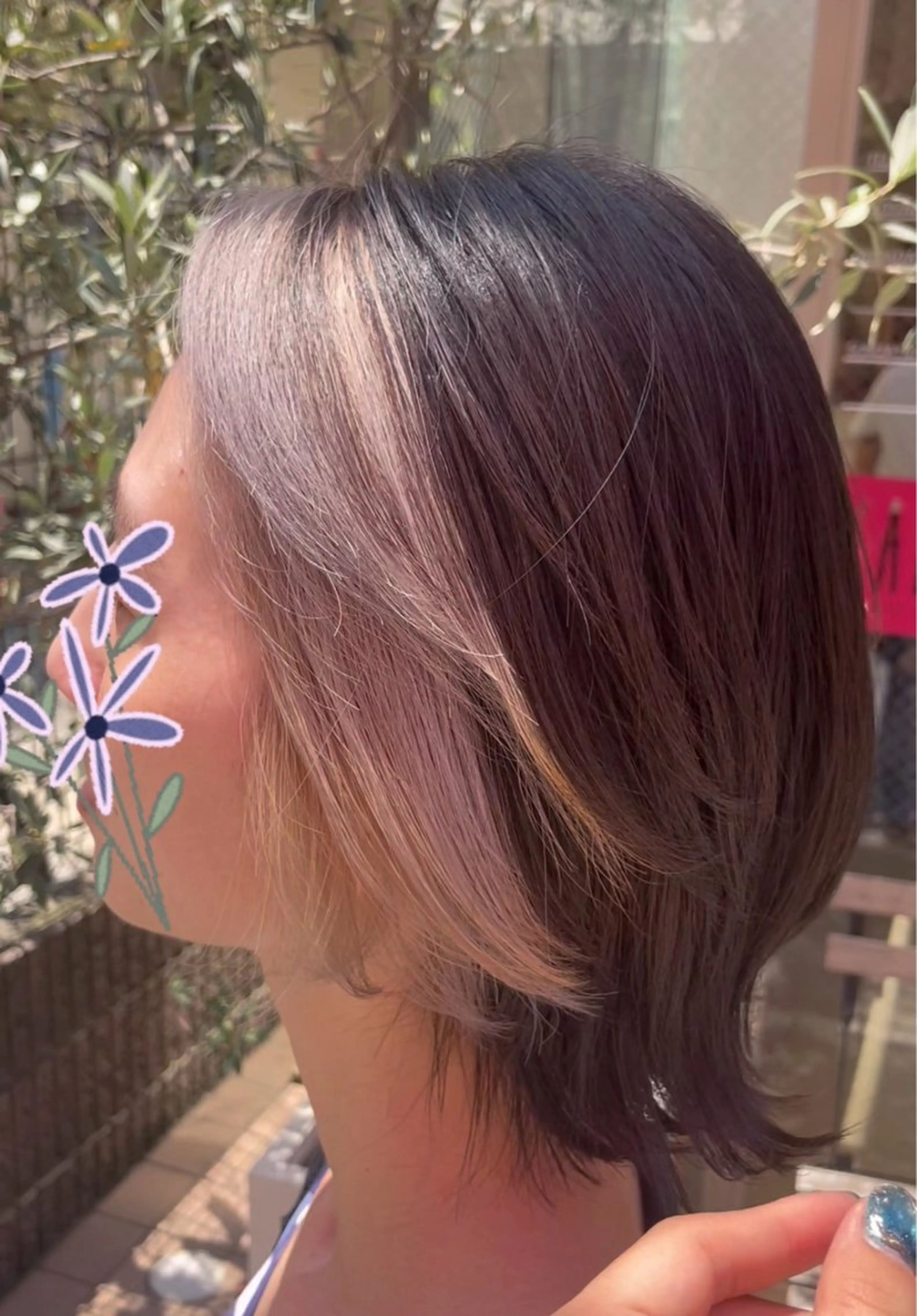 セミロング カラー カット ヘアカラー トリートメント EARTH菊名店👾 ひらのすぐるのヘアスタイル