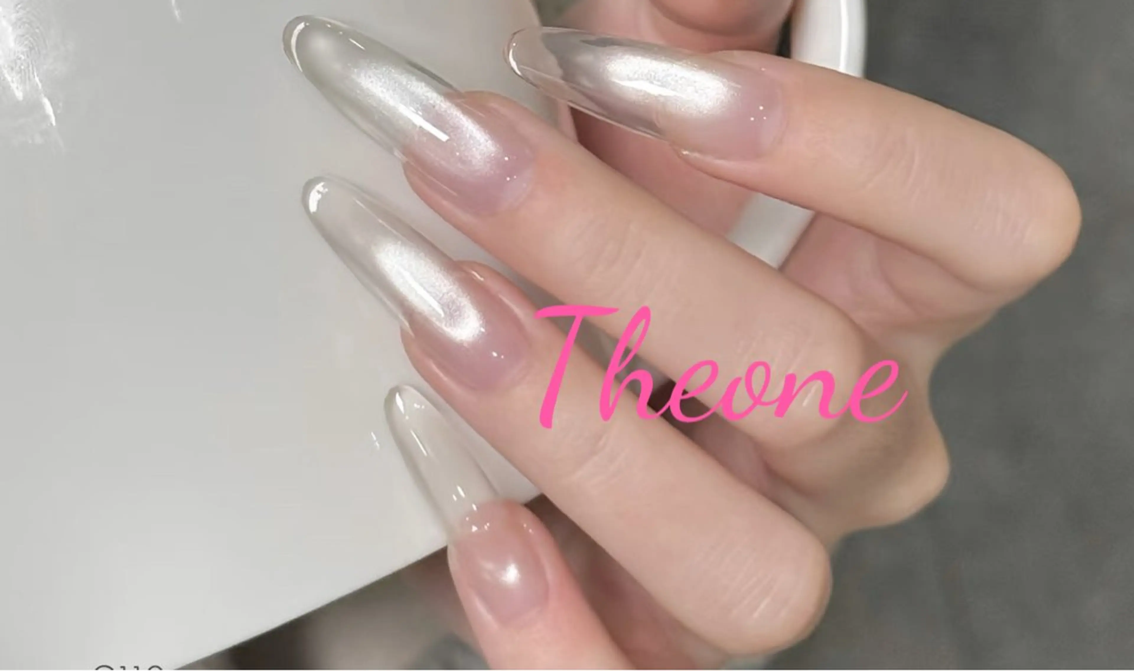 シンプルデザイン➕チップ長さ出しの写真