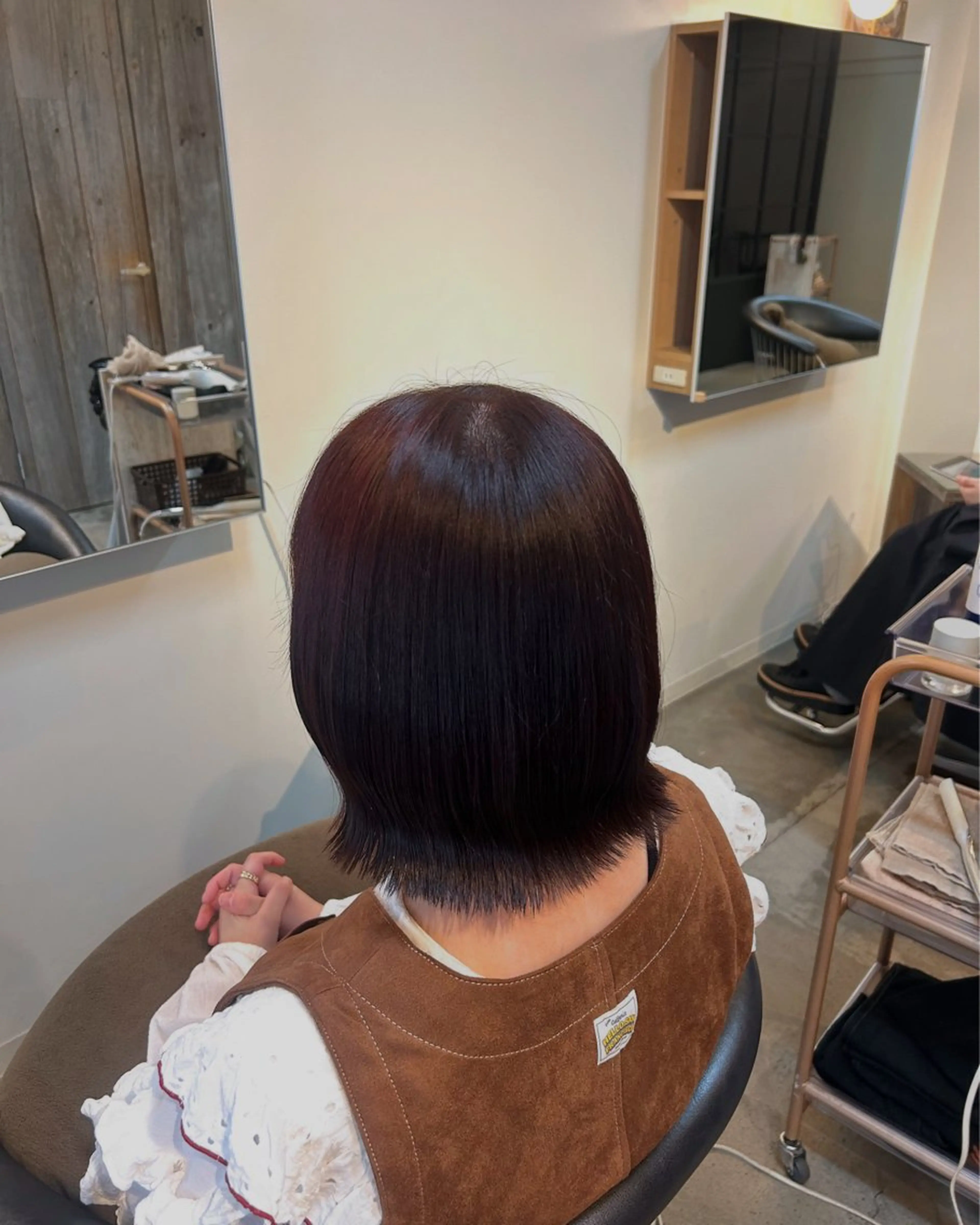 カラー カシス レッドカラー ヘアカラー Dulce oro _RIOのヘアスタイル